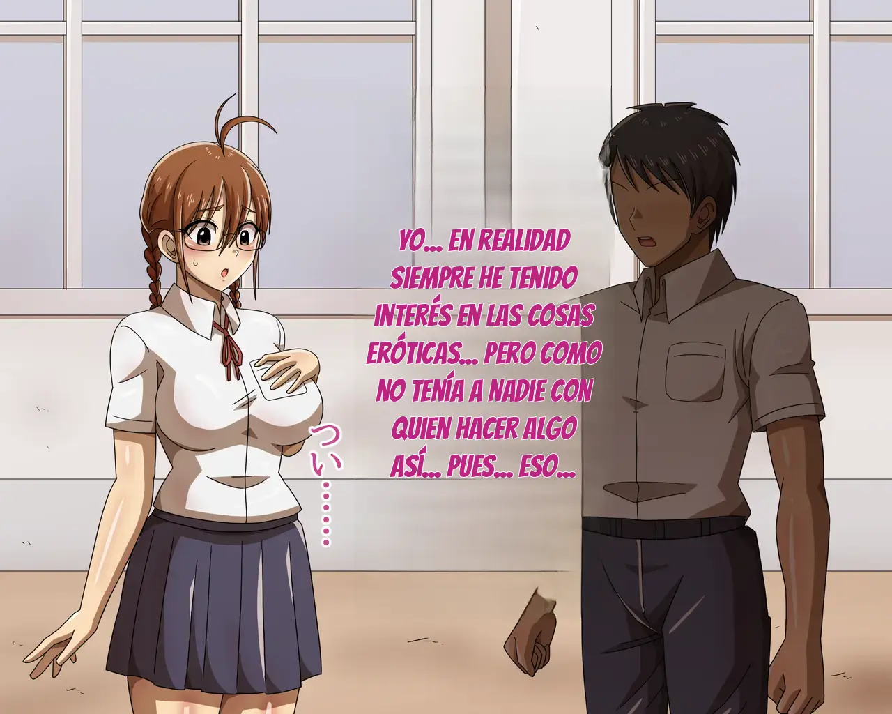 Me le declaré a esa chica callada, ¡solo para descubrir que es una pervertida total! capítulo 1 página 33