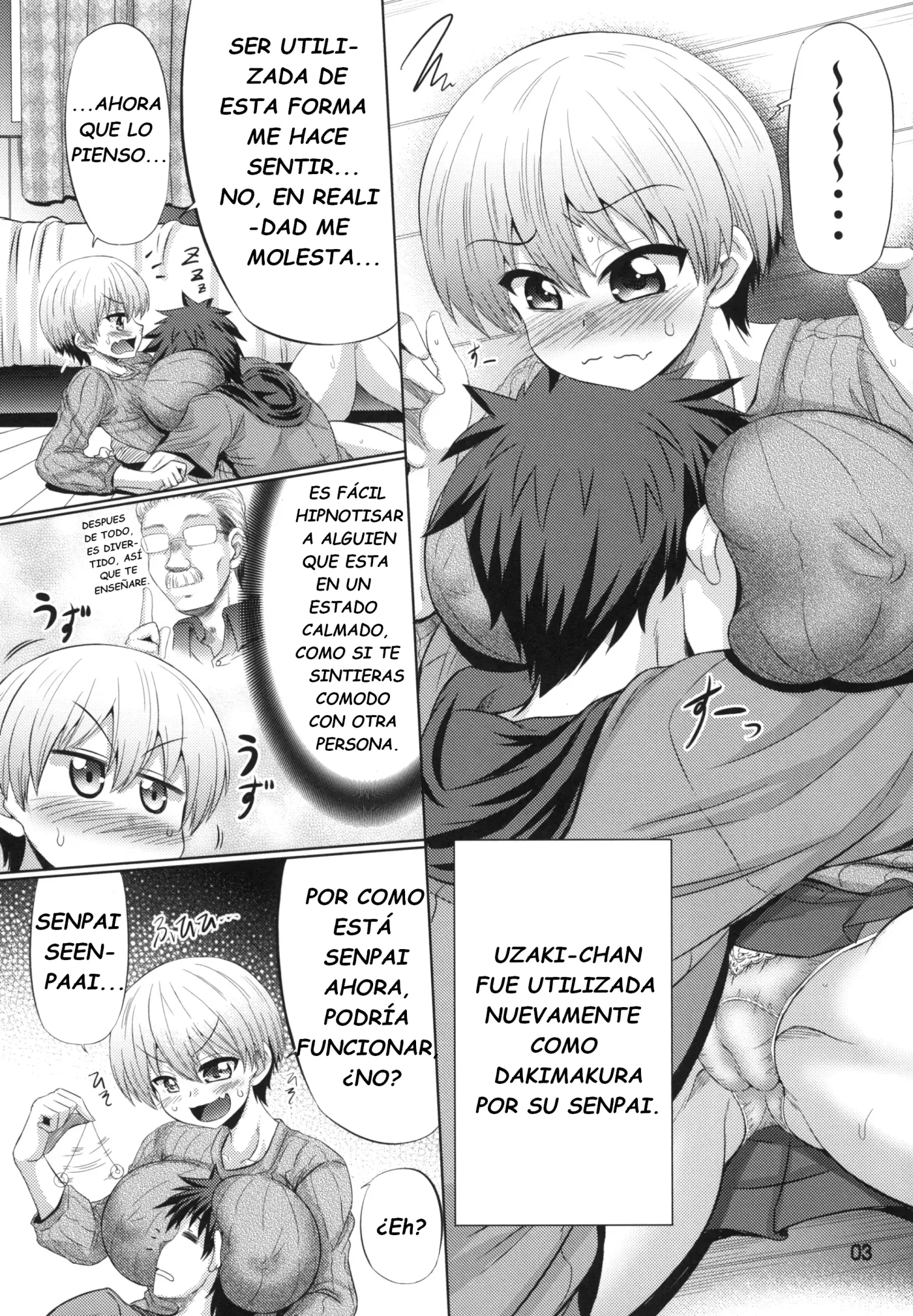 Uzaki-Chan wa sukebe shitai COMPLETO capítulo 1 página 2