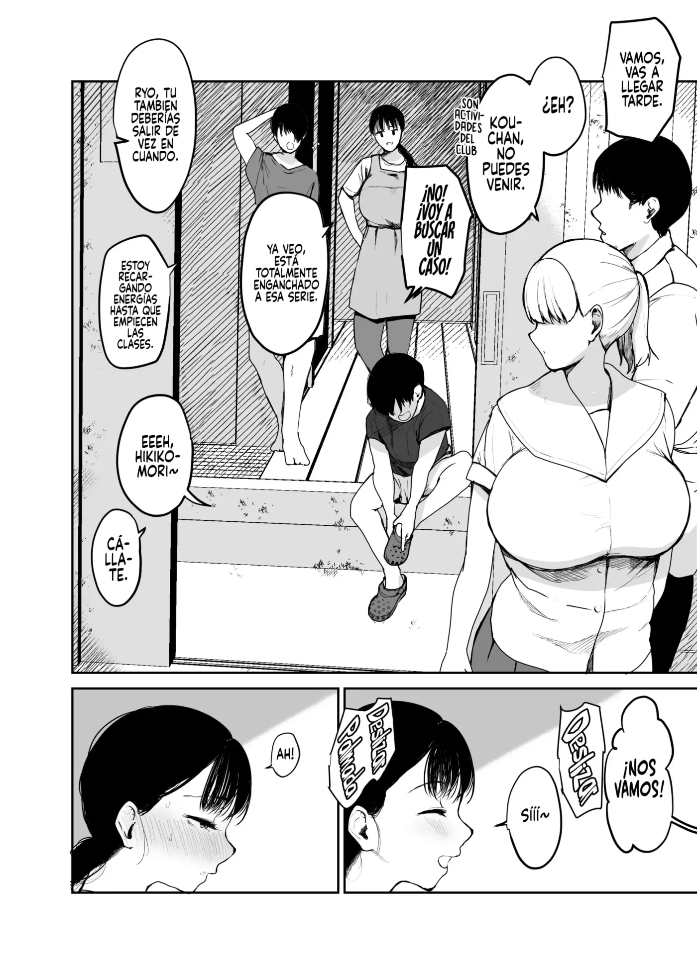 Okaasan ni wa Kore Gurai Shika Dekinaikara | Porque lo unico que puede hacer mi madre es incesto capítulo 1 página 74