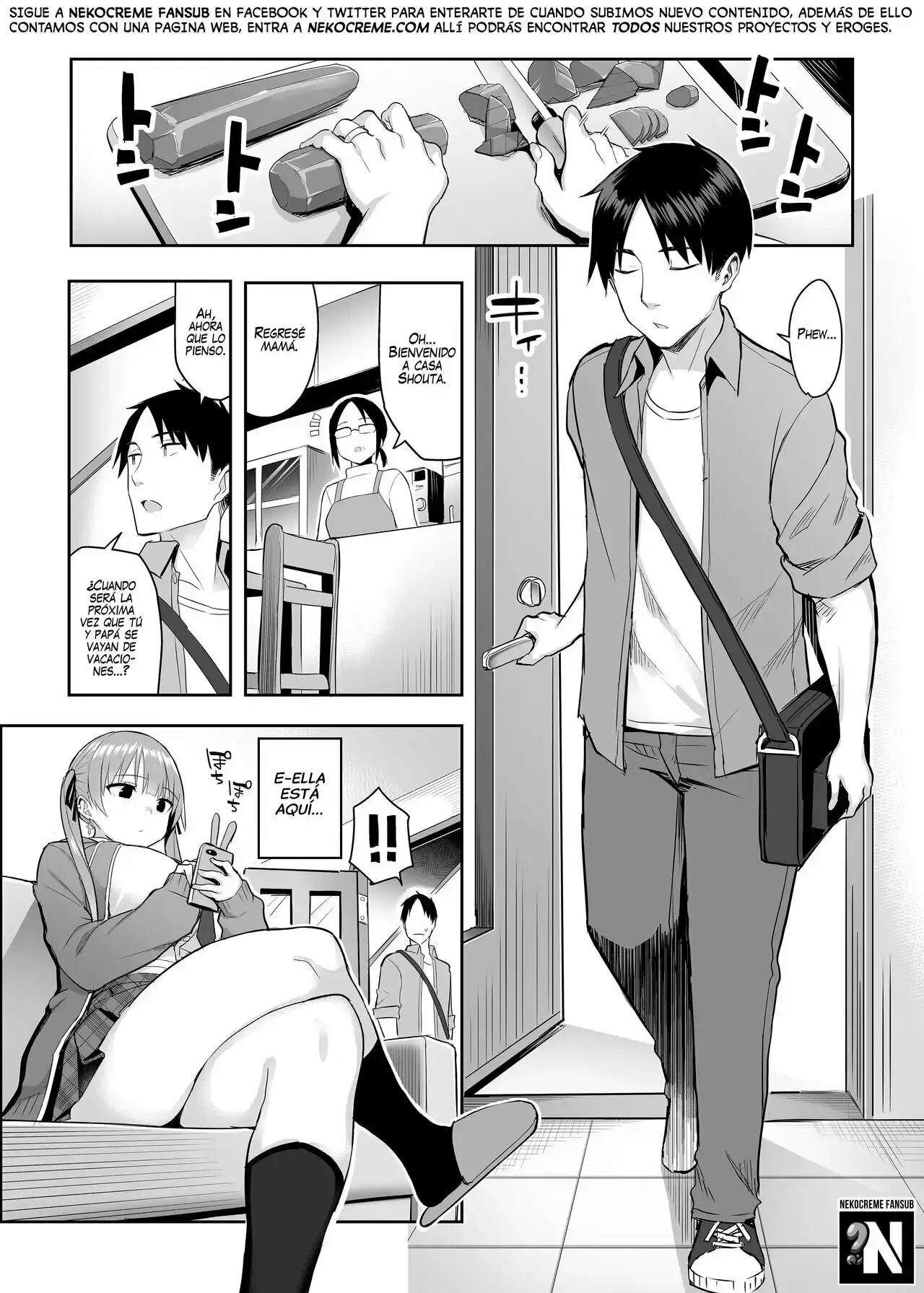 Ichibocchi (Ichinomiya Yuu)] Moto InCha no Kyonyuu Yariman Imouto ga Erosugite, Onii-chan wa Mou...!! 1-3 | ¡¡Mi Hermanita Quien era una Comelibros se Convirtió en una Puta de grandes Tetas...!! 1-4 capítulo 1 página 41