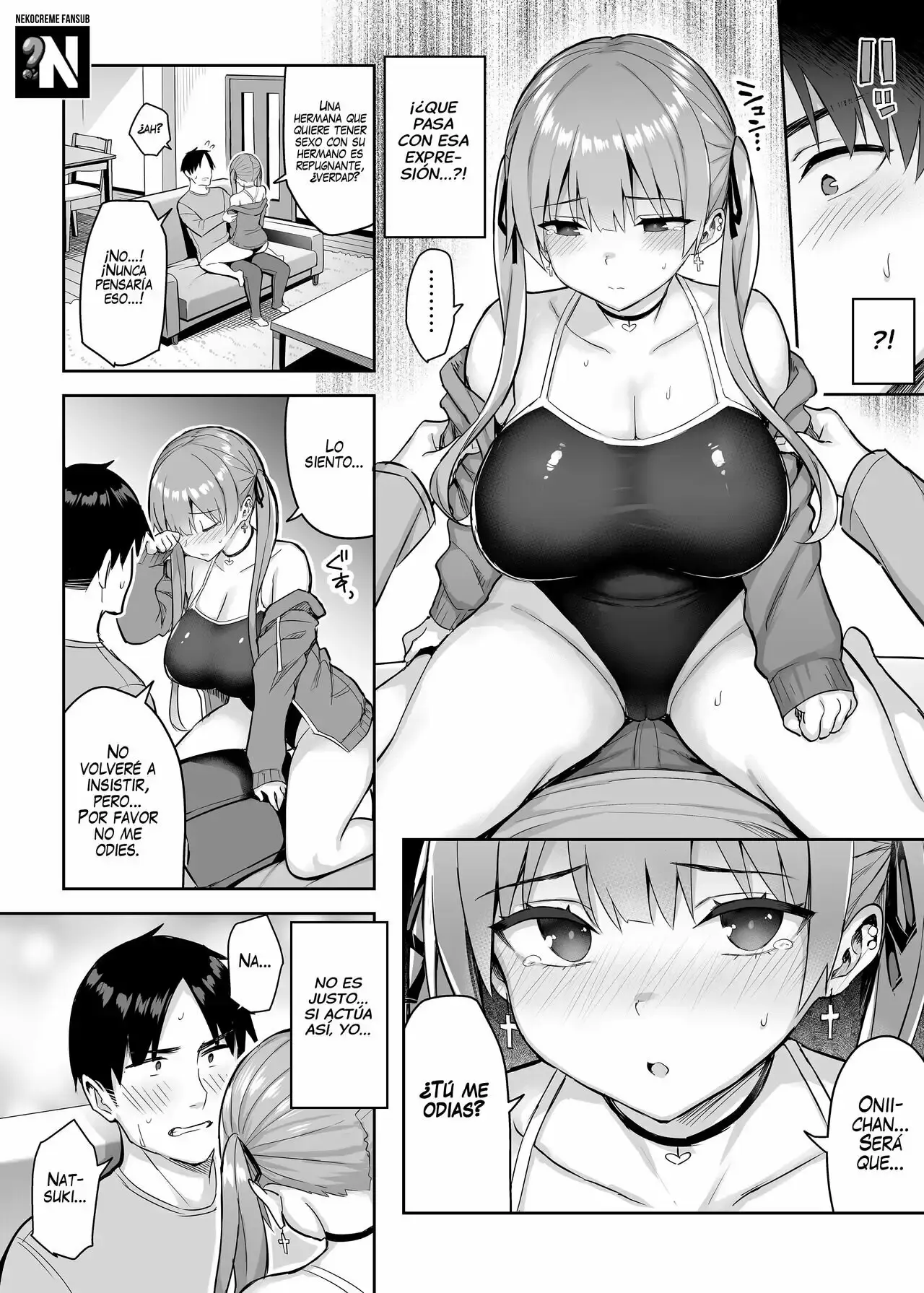 Ichibocchi (Ichinomiya Yuu)] Moto InCha no Kyonyuu Yariman Imouto ga Erosugite, Onii-chan wa Mou...!! 1-3 | ¡¡Mi Hermanita Quien era una Comelibros se Convirtió en una Puta de grandes Tetas...!! 1-4 capítulo 1 página 54