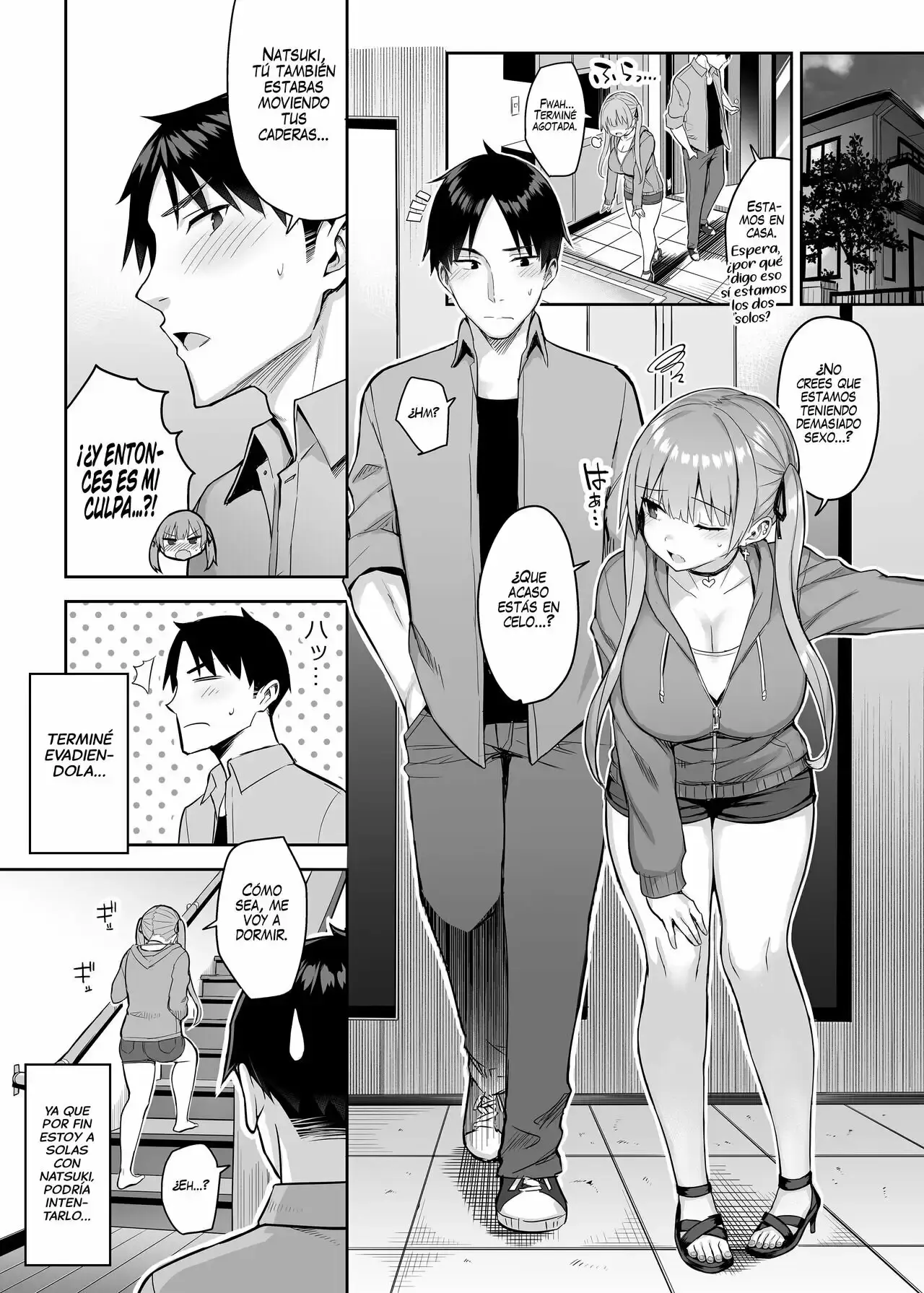 Ichibocchi (Ichinomiya Yuu)] Moto InCha no Kyonyuu Yariman Imouto ga Erosugite, Onii-chan wa Mou...!! 1-3 | ¡¡Mi Hermanita Quien era una Comelibros se Convirtió en una Puta de grandes Tetas...!! 1-4 capítulo 1 página 70