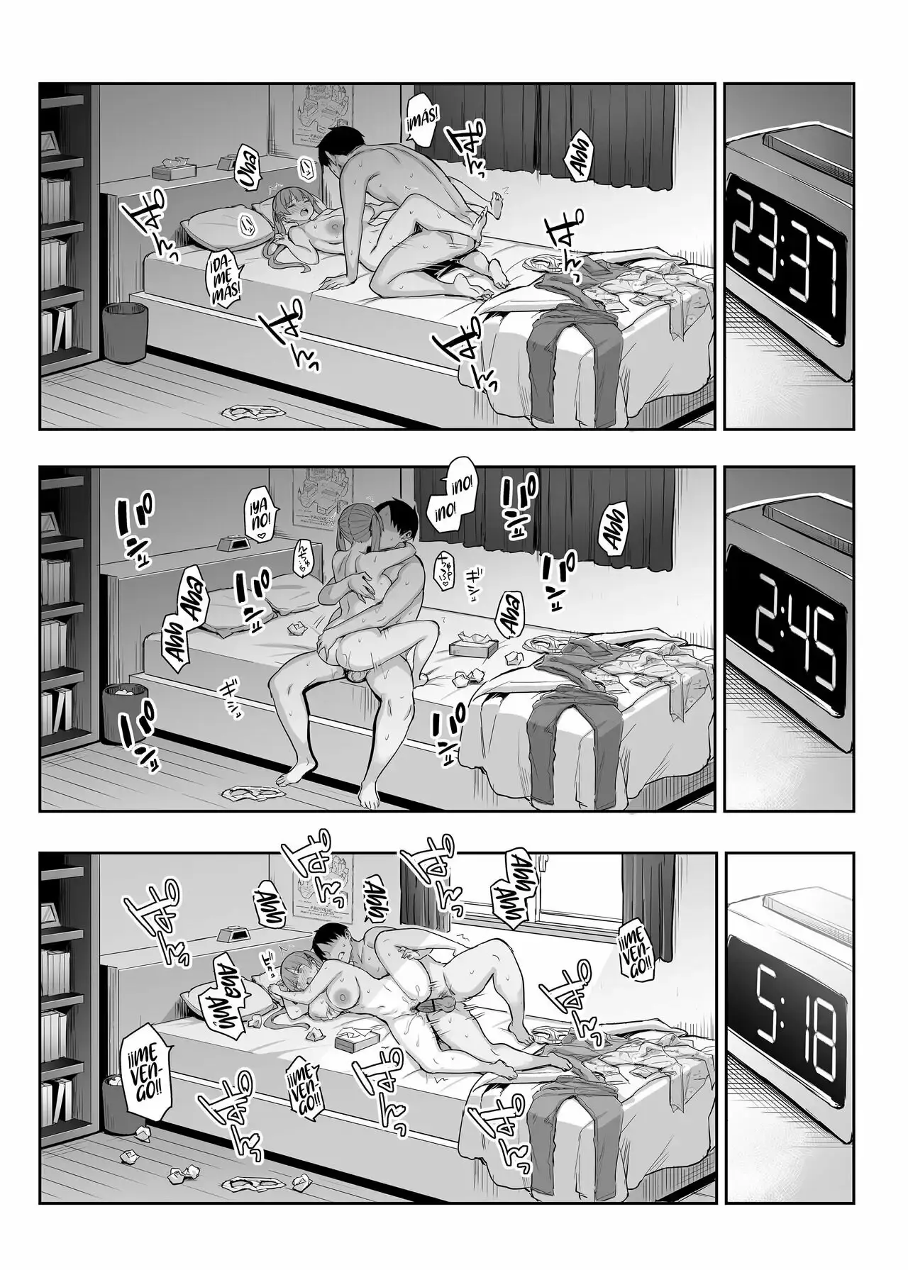 Ichibocchi (Ichinomiya Yuu)] Moto InCha no Kyonyuu Yariman Imouto ga Erosugite, Onii-chan wa Mou...!! 1-3 | ¡¡Mi Hermanita Quien era una Comelibros se Convirtió en una Puta de grandes Tetas...!! 1-4 capítulo 1 página 75