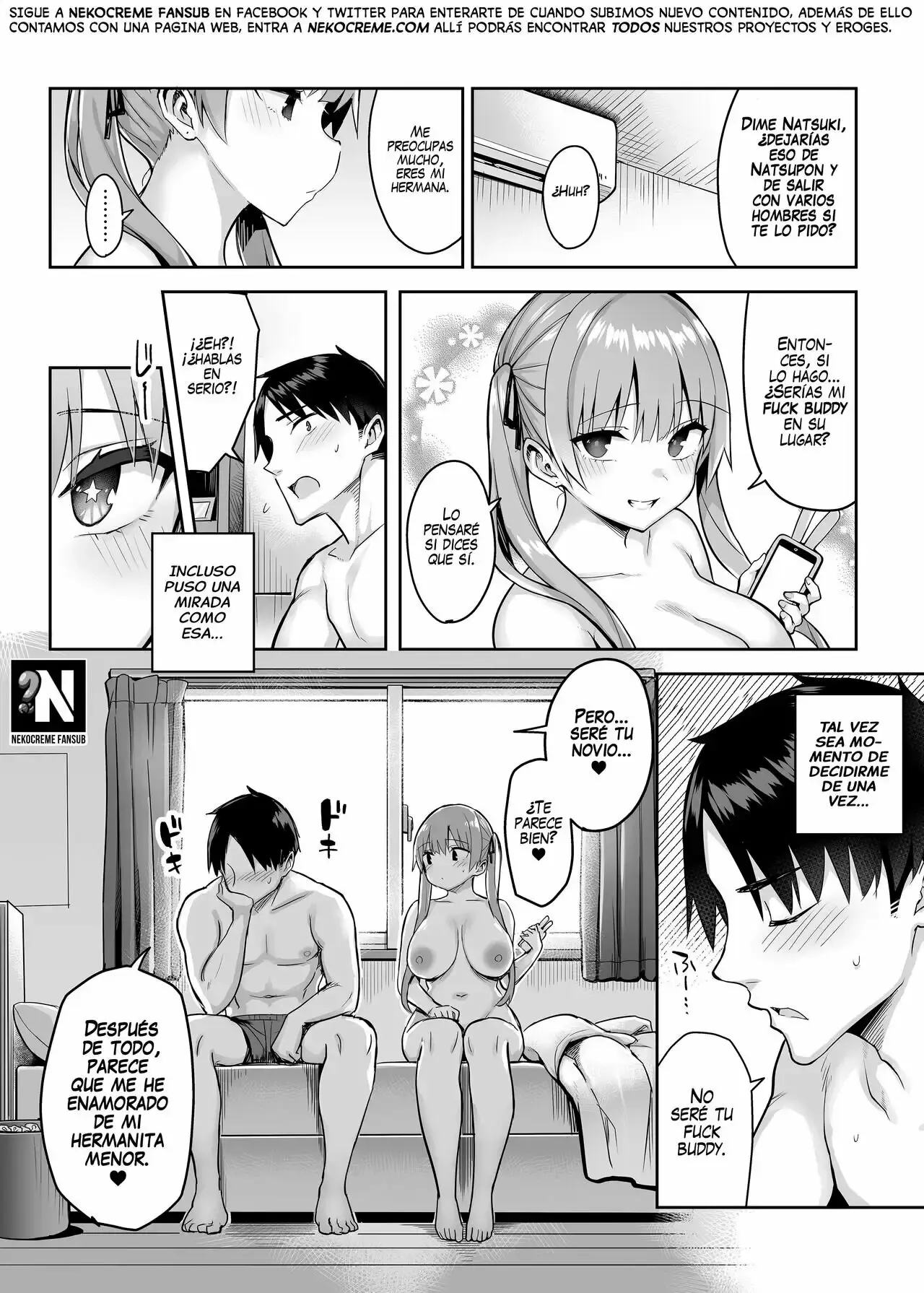 Ichibocchi (Ichinomiya Yuu)] Moto InCha no Kyonyuu Yariman Imouto ga Erosugite, Onii-chan wa Mou...!! 1-3 | ¡¡Mi Hermanita Quien era una Comelibros se Convirtió en una Puta de grandes Tetas...!! 1-4 capítulo 1 página 79