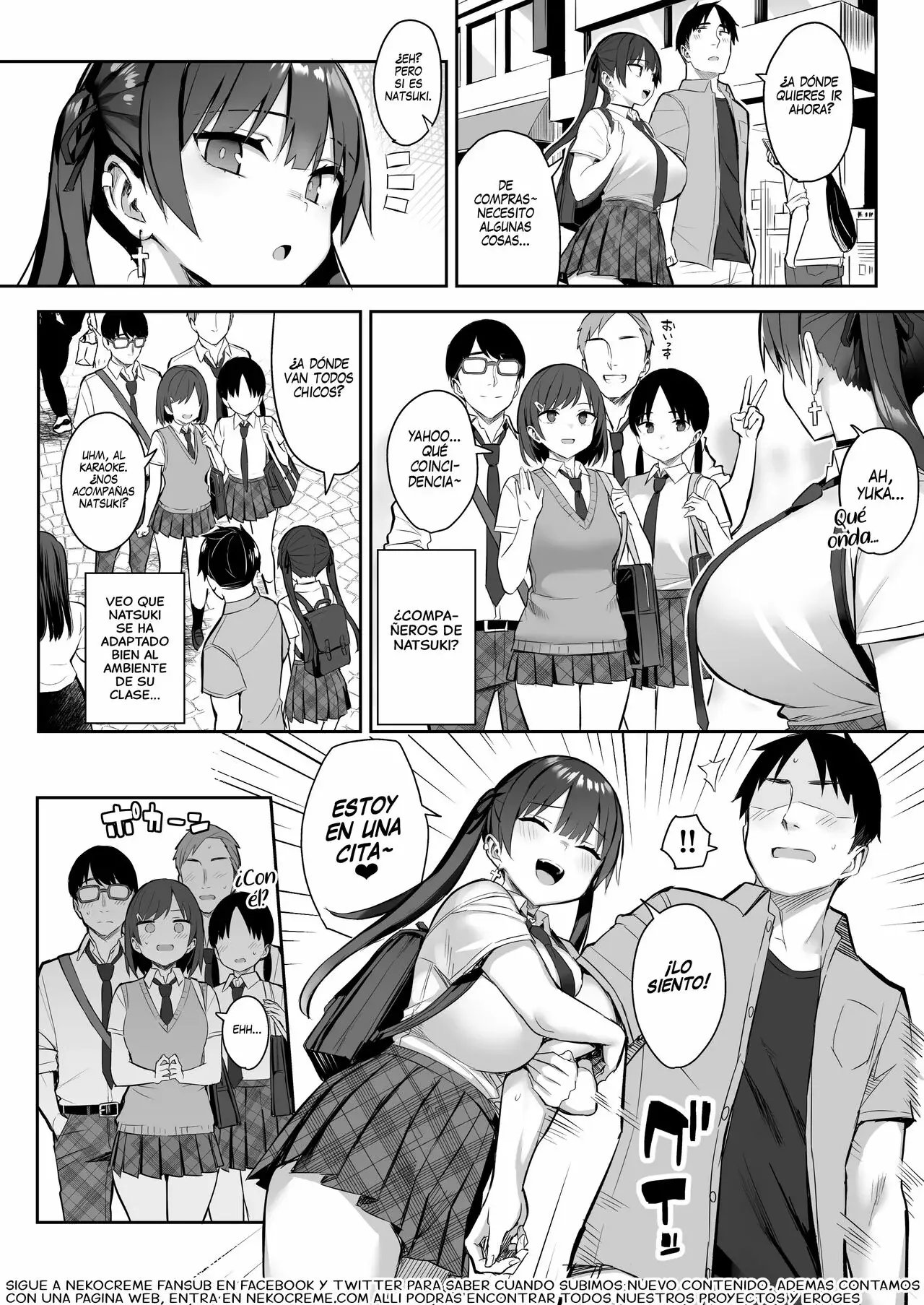 Ichibocchi (Ichinomiya Yuu)] Moto InCha no Kyonyuu Yariman Imouto ga Erosugite, Onii-chan wa Mou...!! 1-3 | ¡¡Mi Hermanita Quien era una Comelibros se Convirtió en una Puta de grandes Tetas...!! 1-4 capítulo 1 página 85
