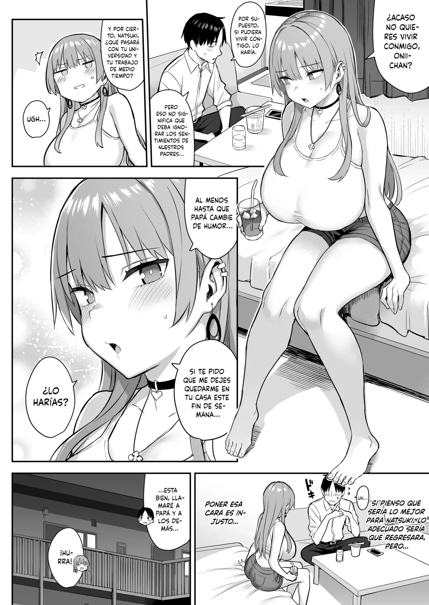 Ichibocchi (Ichinomiya Yuu)] Moto InCha no Kyonyuu Yariman Imouto ga Erosugite, Onii-chan wa Mou...!! 1-3 | ¡¡Mi Hermanita Quien era una Comelibros se Convirtió en una Puta de grandes Tetas...!! 1-4 capítulo 1 página 141