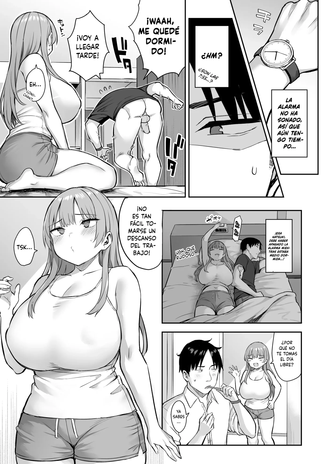 Ichibocchi (Ichinomiya Yuu)] Moto InCha no Kyonyuu Yariman Imouto ga Erosugite, Onii-chan wa Mou...!! 1-3 | ¡¡Mi Hermanita Quien era una Comelibros se Convirtió en una Puta de grandes Tetas...!! 1-4 capítulo 1 página 146