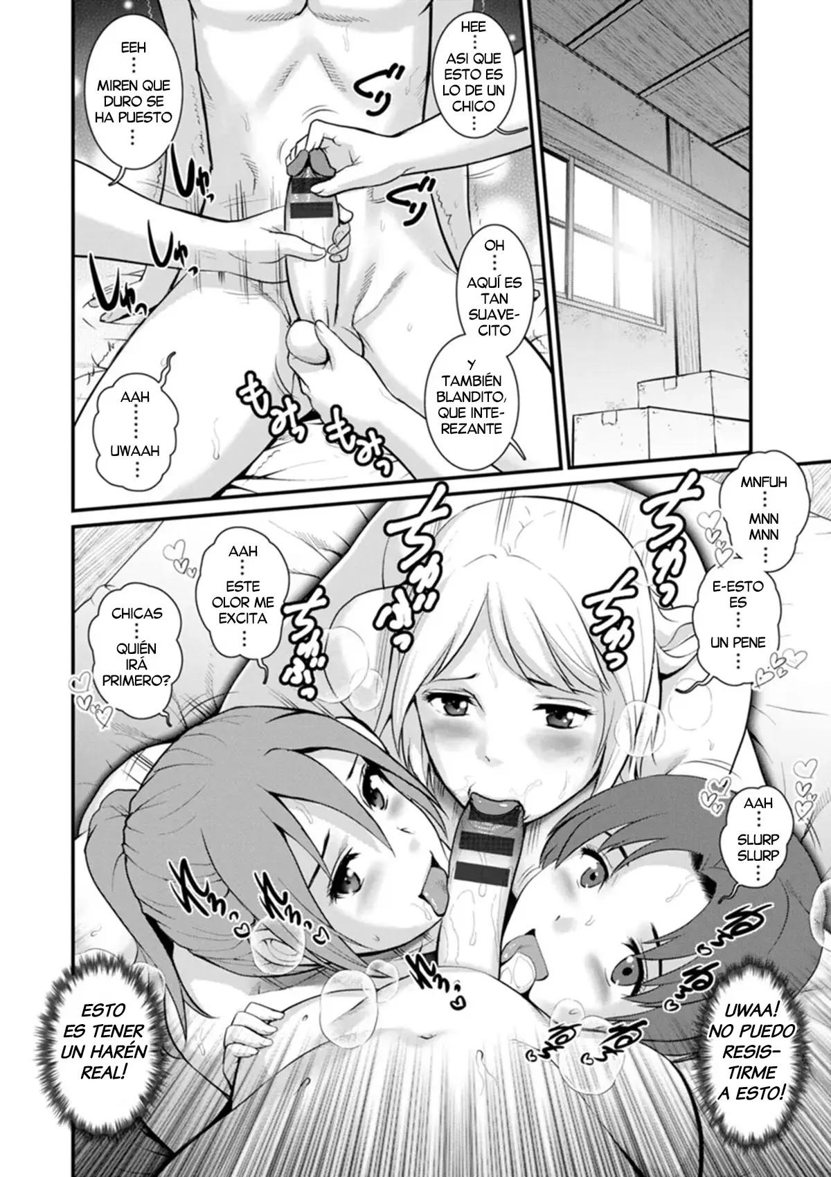 Meshibe no Nomikomi yuku Hate ni • Meshibe no Sakihokoru Shima de 2 | Una Isla donde florecen los Pistilos 2 capítulo 1 página 36