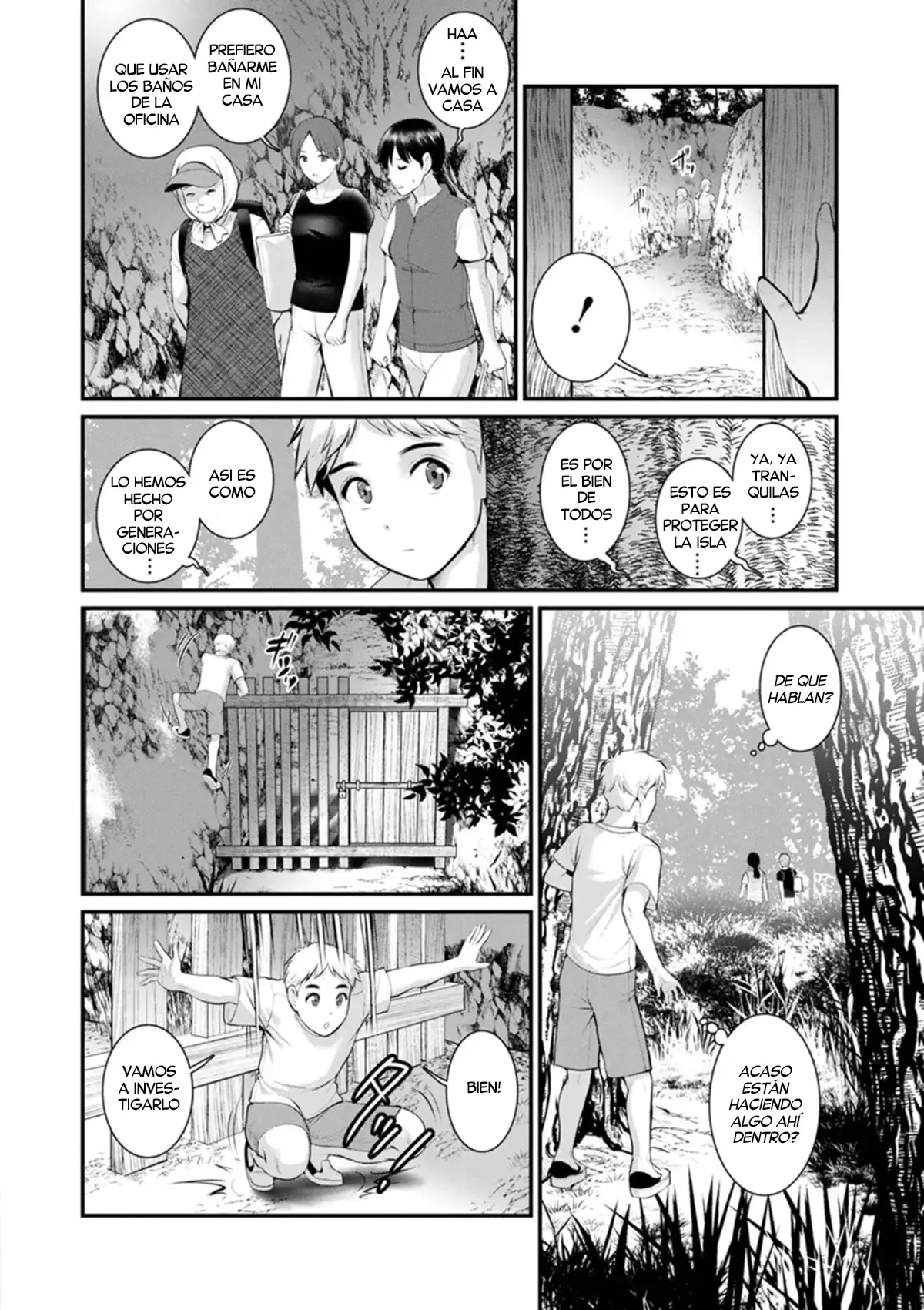 Meshibe no Nomikomi yuku Hate ni • Meshibe no Sakihokoru Shima de 2 | Una Isla donde florecen los Pistilos 2 capítulo 1 página 44