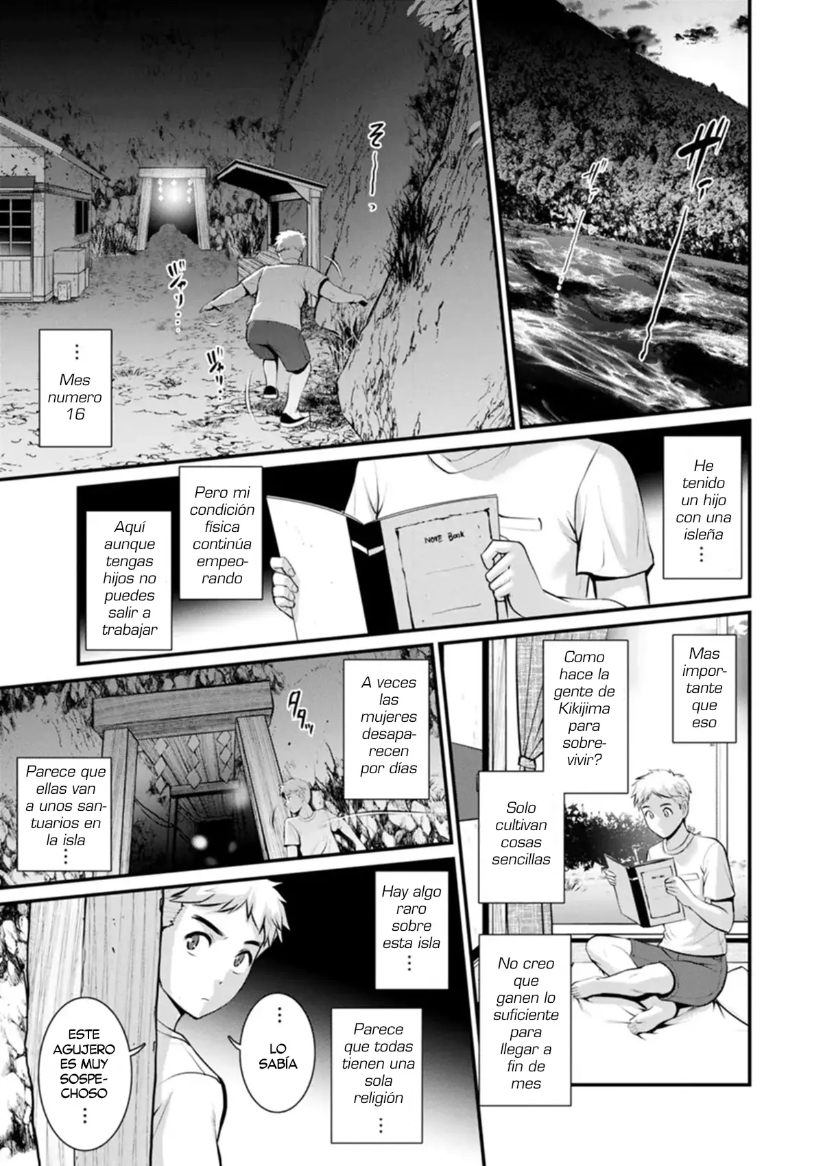 Meshibe no Nomikomi yuku Hate ni • Meshibe no Sakihokoru Shima de 2 | Una Isla donde florecen los Pistilos 2 capítulo 1 página 103