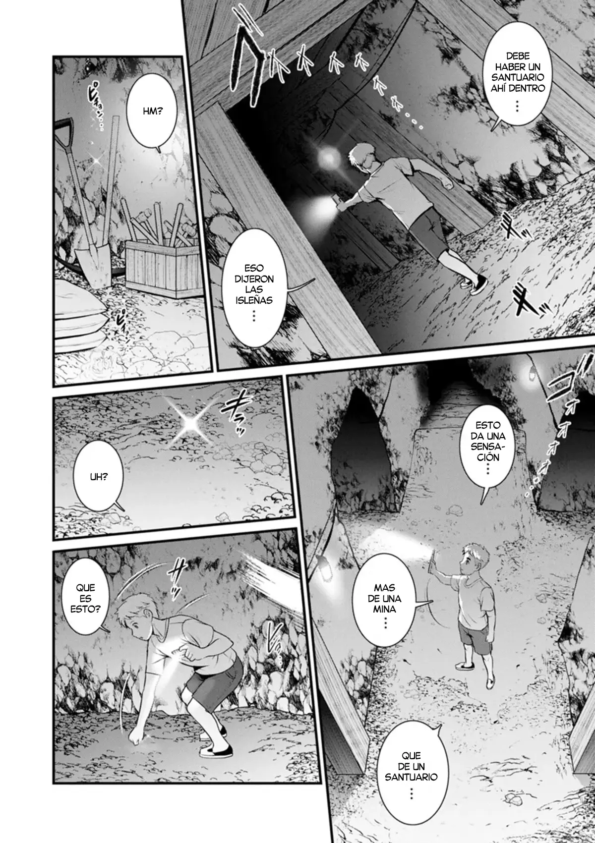 Meshibe no Nomikomi yuku Hate ni • Meshibe no Sakihokoru Shima de 2 | Una Isla donde florecen los Pistilos 2 capítulo 1 página 104