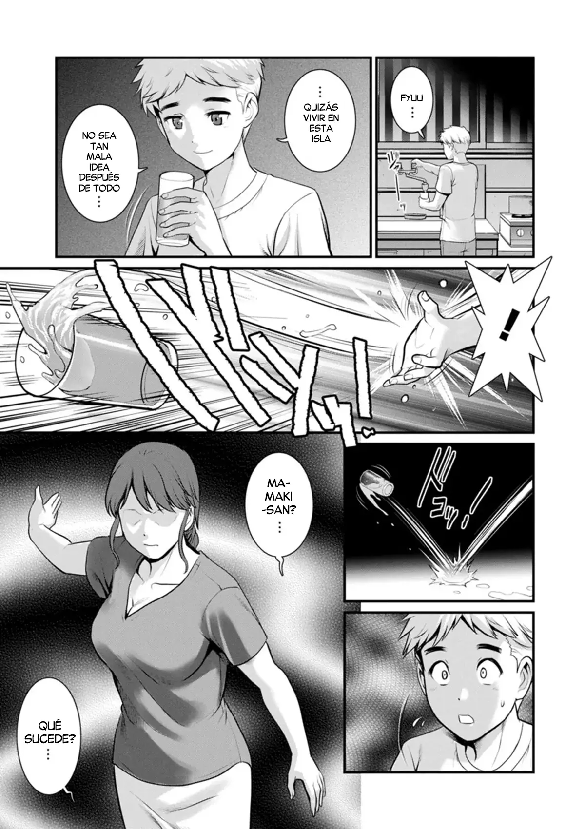 Meshibe no Nomikomi yuku Hate ni • Meshibe no Sakihokoru Shima de 2 | Una Isla donde florecen los Pistilos 2 capítulo 1 página 141