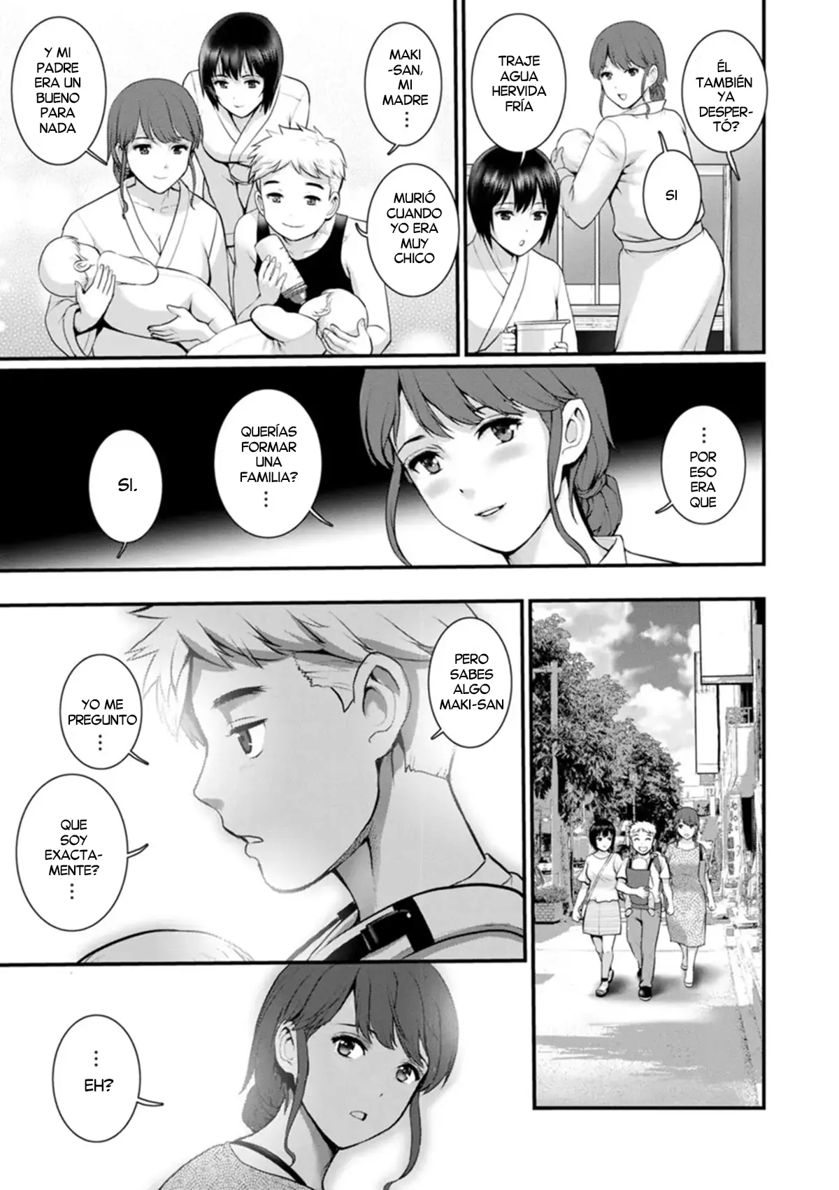 Meshibe no Nomikomi yuku Hate ni • Meshibe no Sakihokoru Shima de 2 | Una Isla donde florecen los Pistilos 2 capítulo 1 página 181