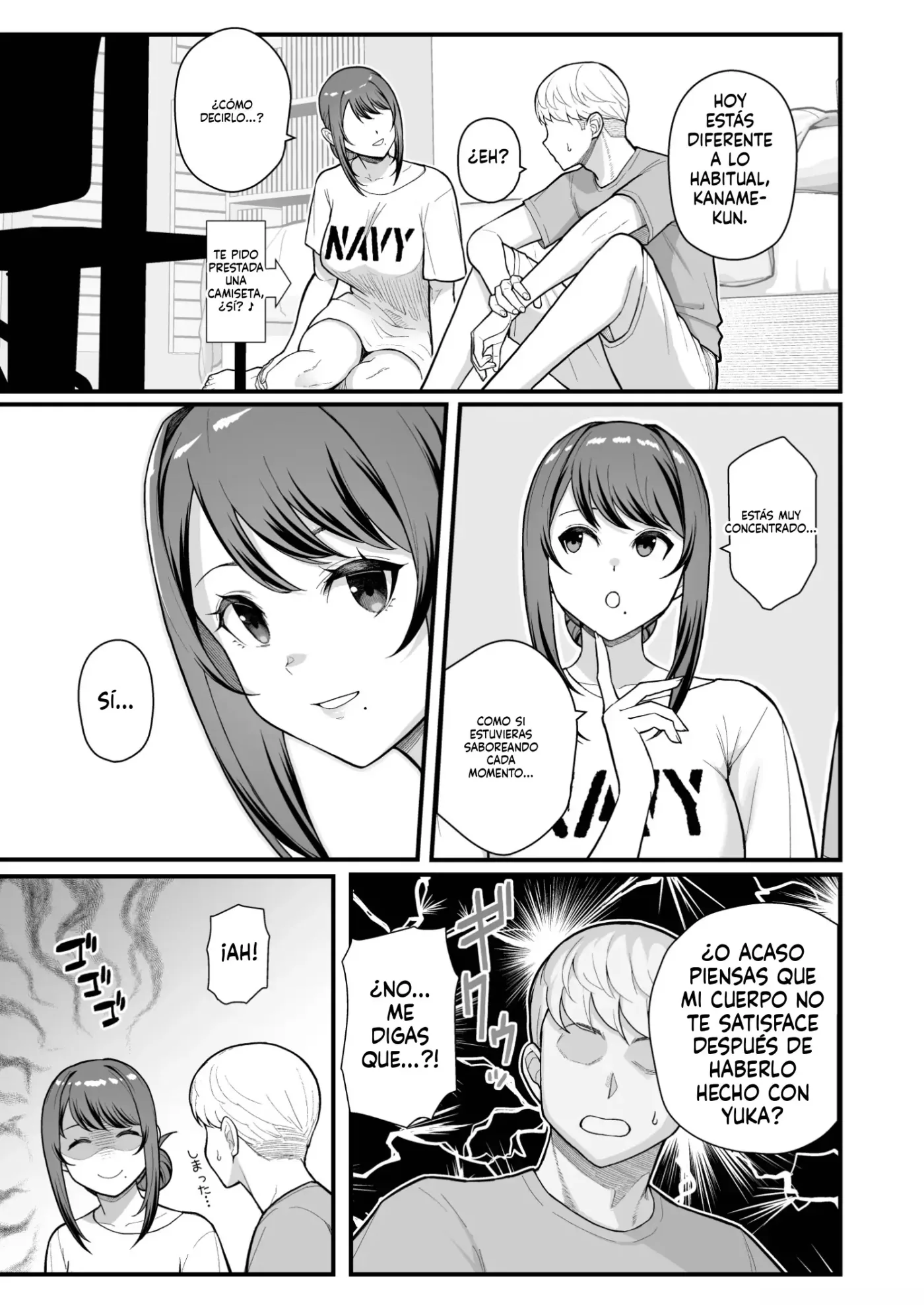 Un Libro Sobre Una Cita En Un Love Hotel, Teniendo Sexo Con Una Madre E Hija A Través De La Pared capítulo 1 página 14