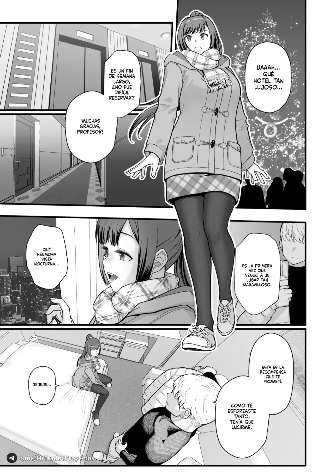 Un Libro Sobre Una Cita En Un Love Hotel, Teniendo Sexo Con Una Madre E Hija A Través De La Pared capítulo 1 página 25
