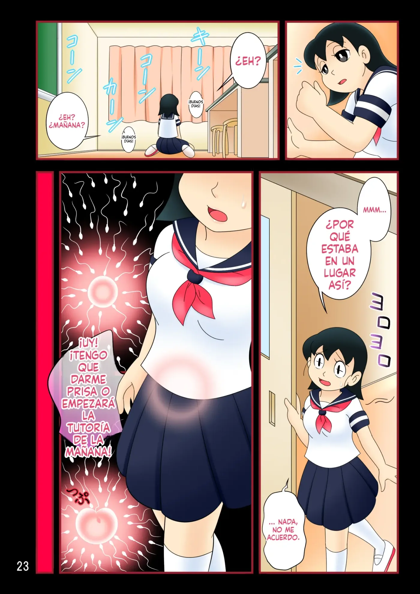 Desire Release Time Machine [Edición Mizuka-chan] Una hermosa niña que está destinada a ser impregnada por un tío capítulo 1 página 23
