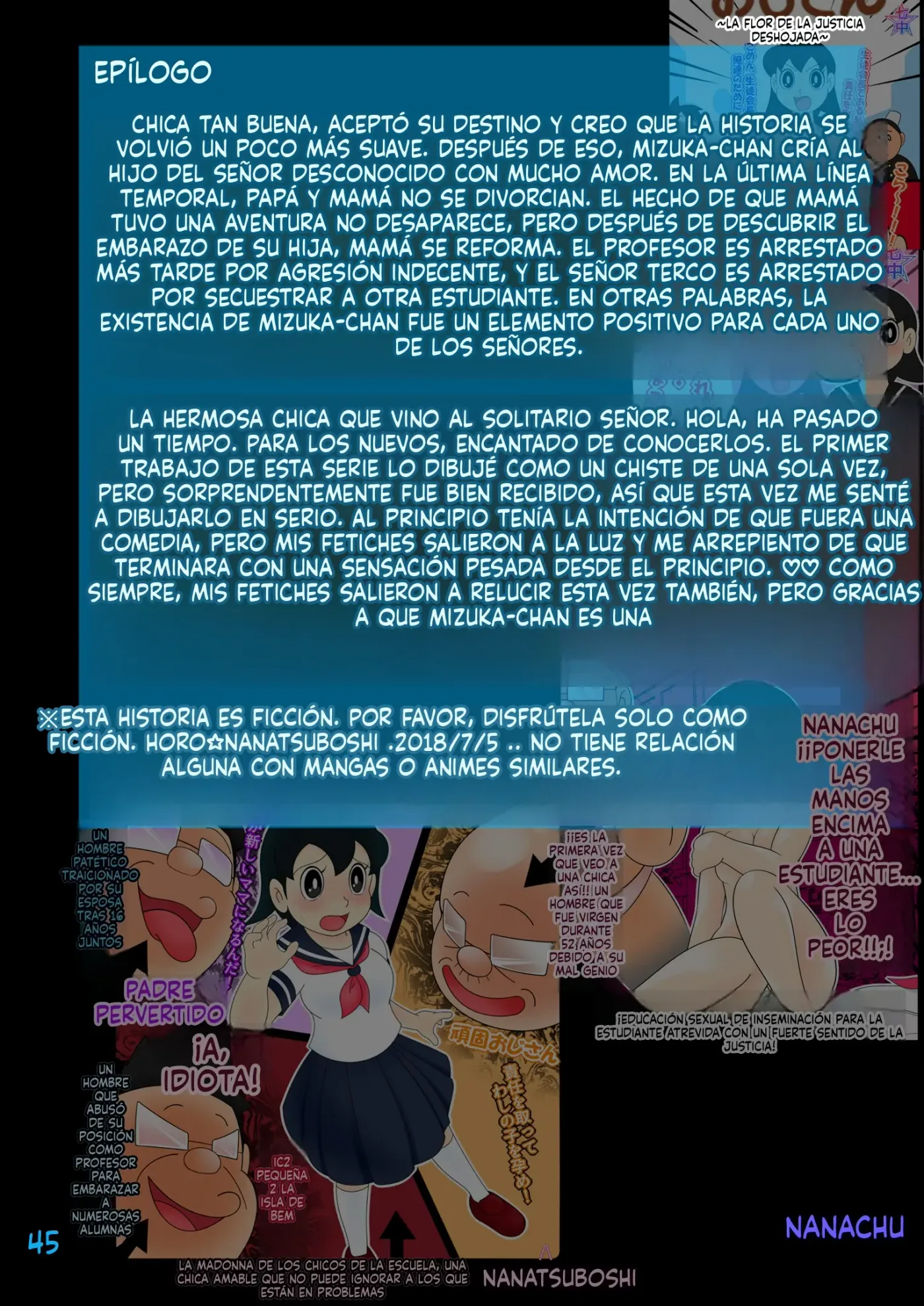 Desire Release Time Machine [Edición Mizuka-chan] Una hermosa niña que está destinada a ser impregnada por un tío capítulo 1 página 45
