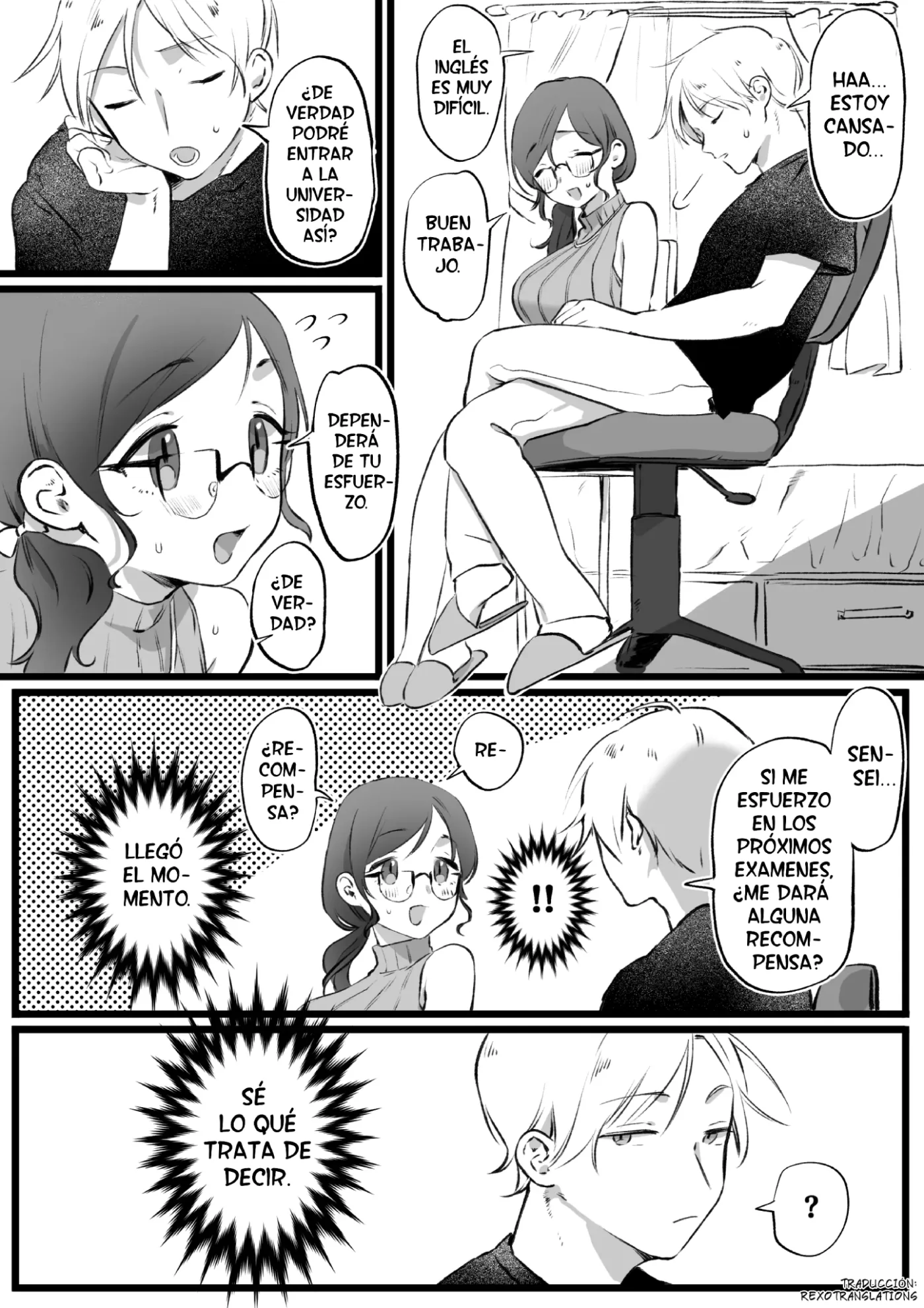 La recompensa de la profesora que actúa de forma extraña - Yousu ga Okashii Sensei Gohoubi capítulo 1 página 1