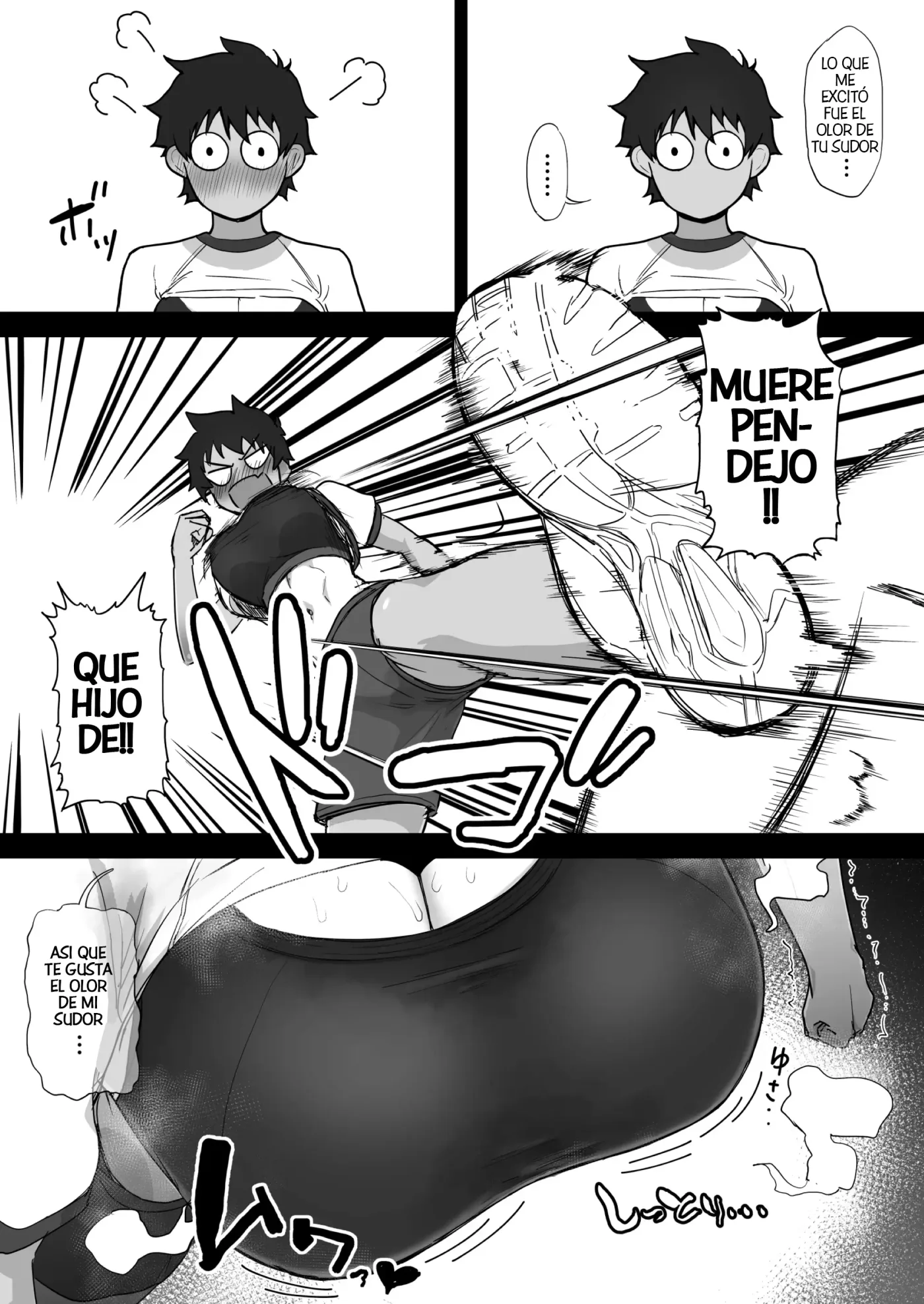 Boish de Takashinchou na Kasshoku Oreko-domo to Ase-mure Icharabu Ecchi Shimakuru Hon | Teniendo un monton de sexo sudoroso y apasionado con mi enorme, bronceada y marimacha amiga de la infancia capítulo 1 página 37