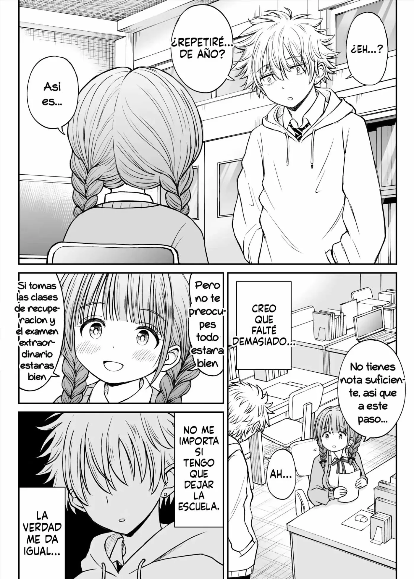 Anmari Sensei o Ijimenaide Kudasai… ~Dougan de Kyonyuu de Yasashii Hanasaki Sensei no Kokoro ga Kowareta Hi~ | El día que el corazon de la dulce Profesora Hanasaki fue corrompido capítulo 1 página 6