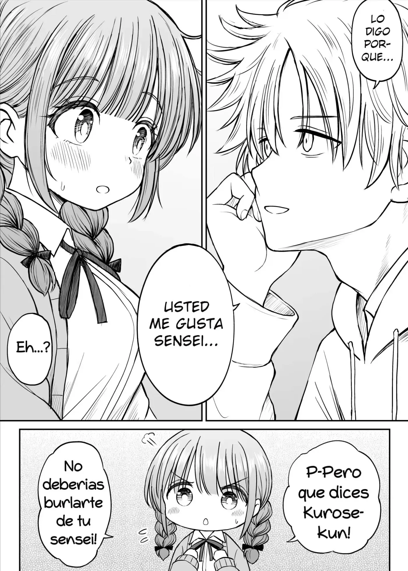 Anmari Sensei o Ijimenaide Kudasai… ~Dougan de Kyonyuu de Yasashii Hanasaki Sensei no Kokoro ga Kowareta Hi~ | El día que el corazon de la dulce Profesora Hanasaki fue corrompido capítulo 1 página 15
