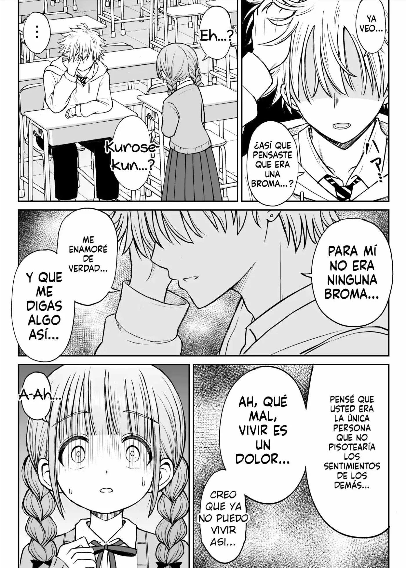 Anmari Sensei o Ijimenaide Kudasai… ~Dougan de Kyonyuu de Yasashii Hanasaki Sensei no Kokoro ga Kowareta Hi~ | El día que el corazon de la dulce Profesora Hanasaki fue corrompido capítulo 1 página 16