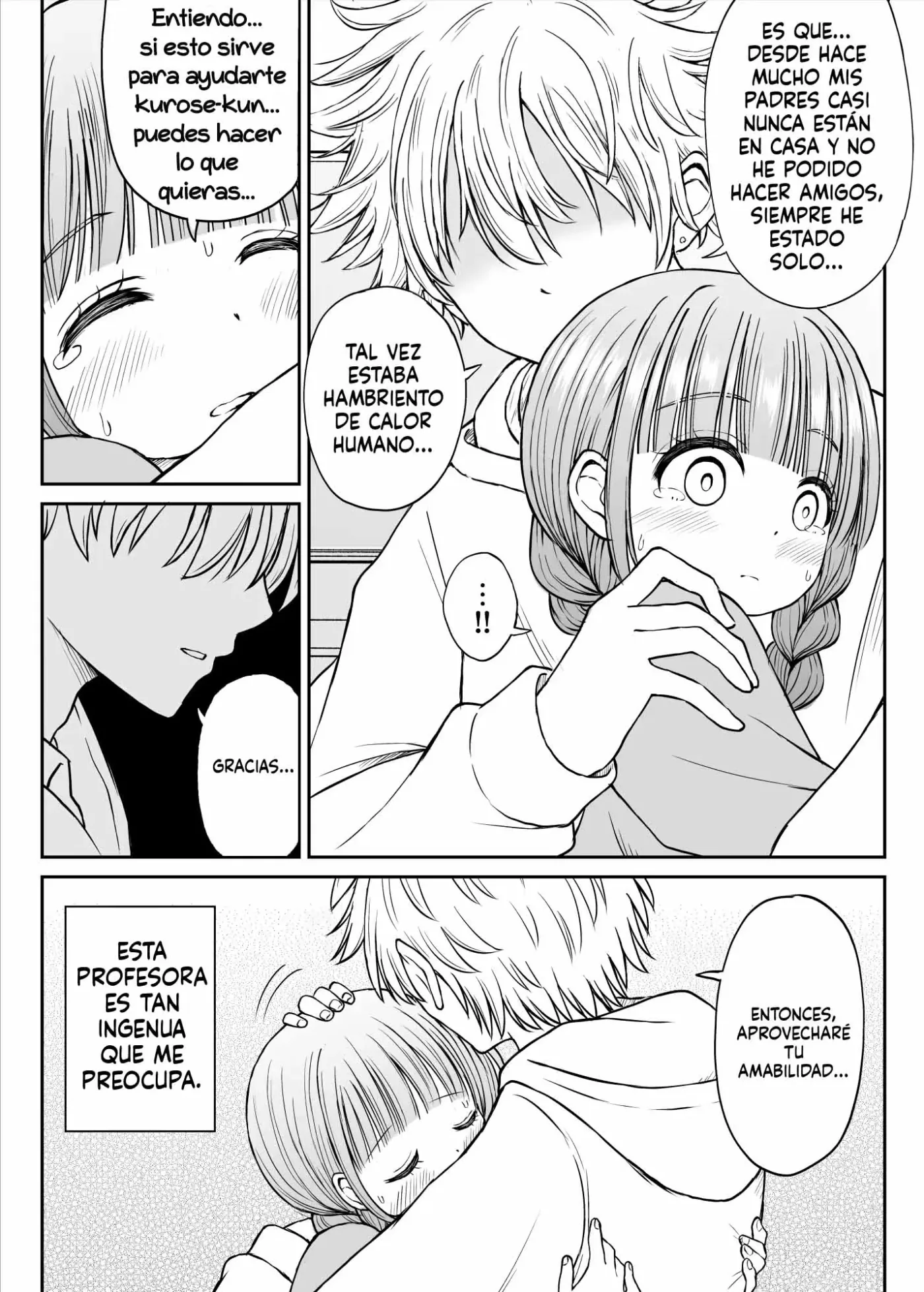 Anmari Sensei o Ijimenaide Kudasai… ~Dougan de Kyonyuu de Yasashii Hanasaki Sensei no Kokoro ga Kowareta Hi~ | El día que el corazon de la dulce Profesora Hanasaki fue corrompido capítulo 1 página 23