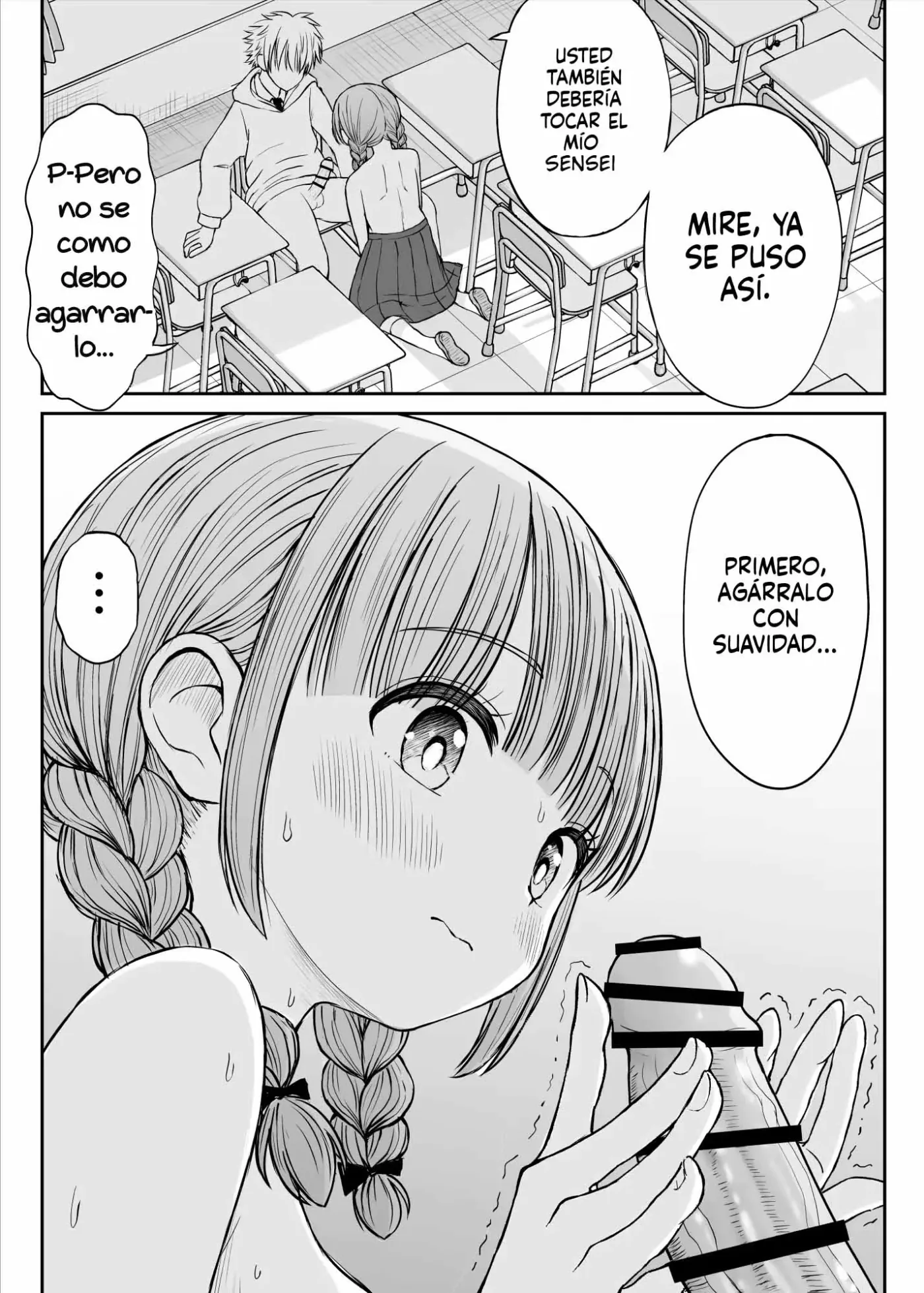 Anmari Sensei o Ijimenaide Kudasai… ~Dougan de Kyonyuu de Yasashii Hanasaki Sensei no Kokoro ga Kowareta Hi~ | El día que el corazon de la dulce Profesora Hanasaki fue corrompido capítulo 1 página 36