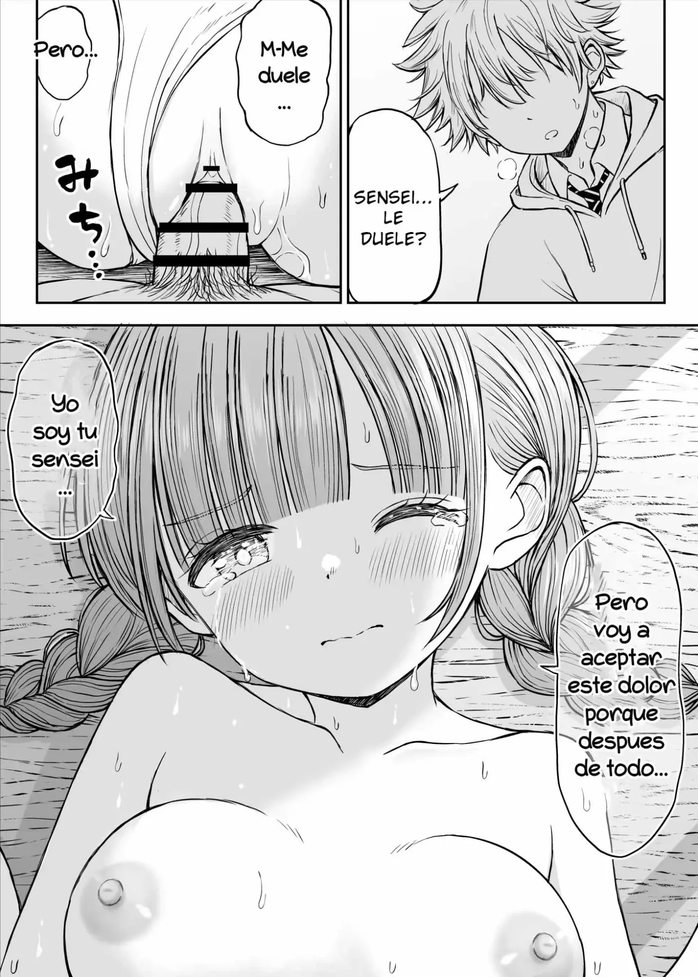 Anmari Sensei o Ijimenaide Kudasai… ~Dougan de Kyonyuu de Yasashii Hanasaki Sensei no Kokoro ga Kowareta Hi~ | El día que el corazon de la dulce Profesora Hanasaki fue corrompido capítulo 1 página 47