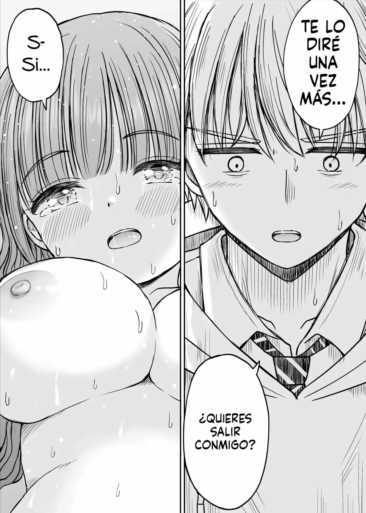 Anmari Sensei o Ijimenaide Kudasai… ~Dougan de Kyonyuu de Yasashii Hanasaki Sensei no Kokoro ga Kowareta Hi~ | El día que el corazon de la dulce Profesora Hanasaki fue corrompido capítulo 1 página 53