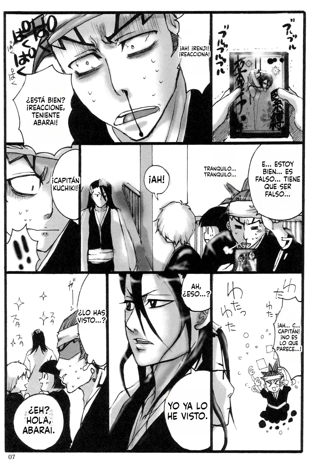 Kuchiki Rukia Kinbaku capítulo 1 página 6