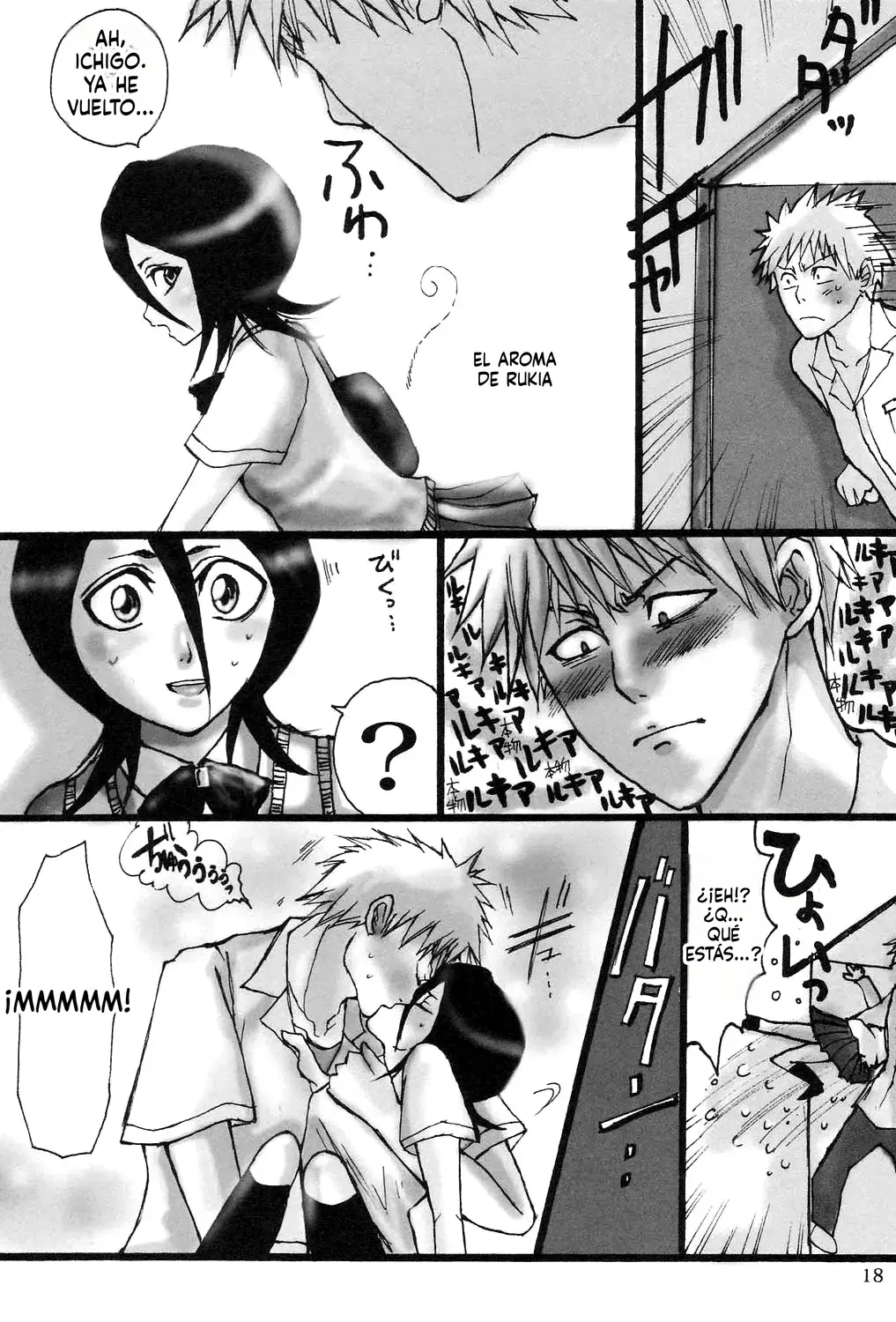 Kuchiki Rukia Kinbaku capítulo 1 página 17