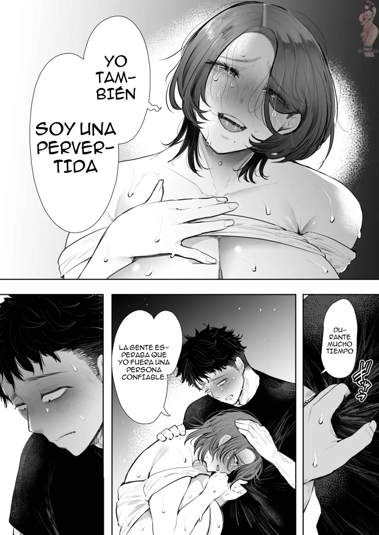 El Deseo Secreto entre mi Tia y Yo | Ore to Oba to no Himeyakana Yokubou capítulo 1 página 37