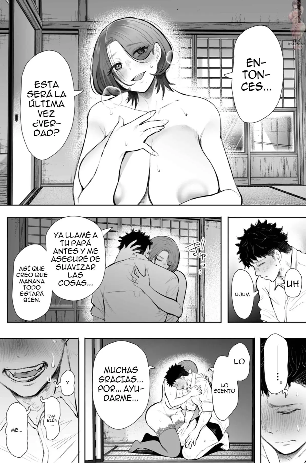 El Deseo Secreto entre mi Tia y Yo | Ore to Oba to no Himeyakana Yokubou capítulo 1 página 85