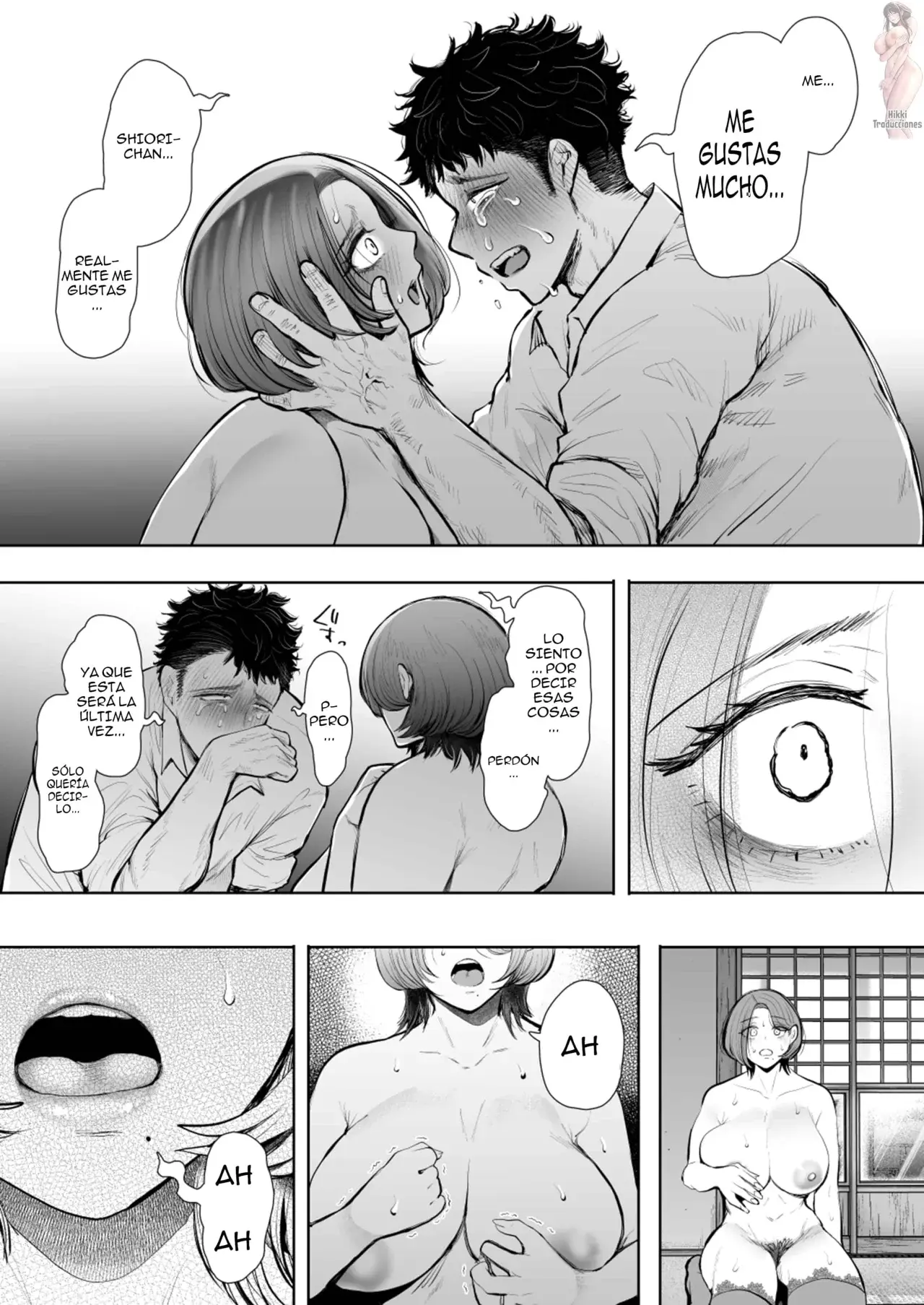 El Deseo Secreto entre mi Tia y Yo | Ore to Oba to no Himeyakana Yokubou capítulo 1 página 86