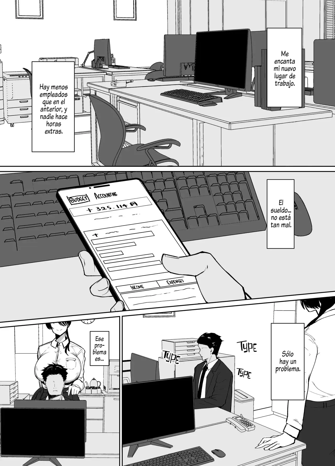Moshimo Tenshoku-saki no On'na Joushi ga Misuteriasude o Iroke Tappuri no Chou Sasoi Uke Mazodattara… capítulo 1 página 2
