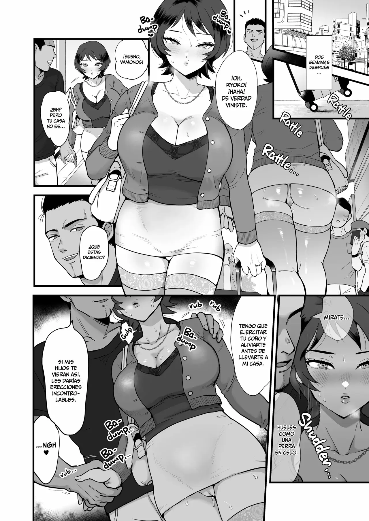 A LA SEÑORA RYOKO LE GUSTA LO RUDO | Moto doukyuusei no sefure geki shime-suki no ryouko-san capítulo 1 página 14