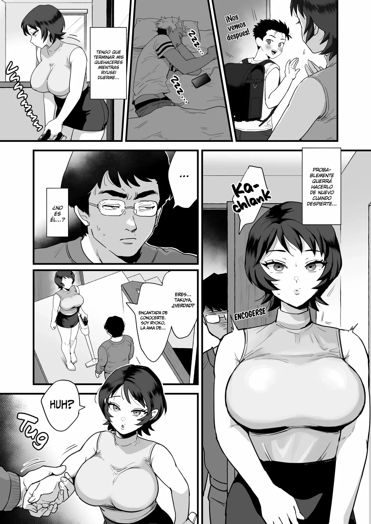 A LA SEÑORA RYOKO LE GUSTA LO RUDO | Moto doukyuusei no sefure geki shime-suki no ryouko-san capítulo 1 página 31