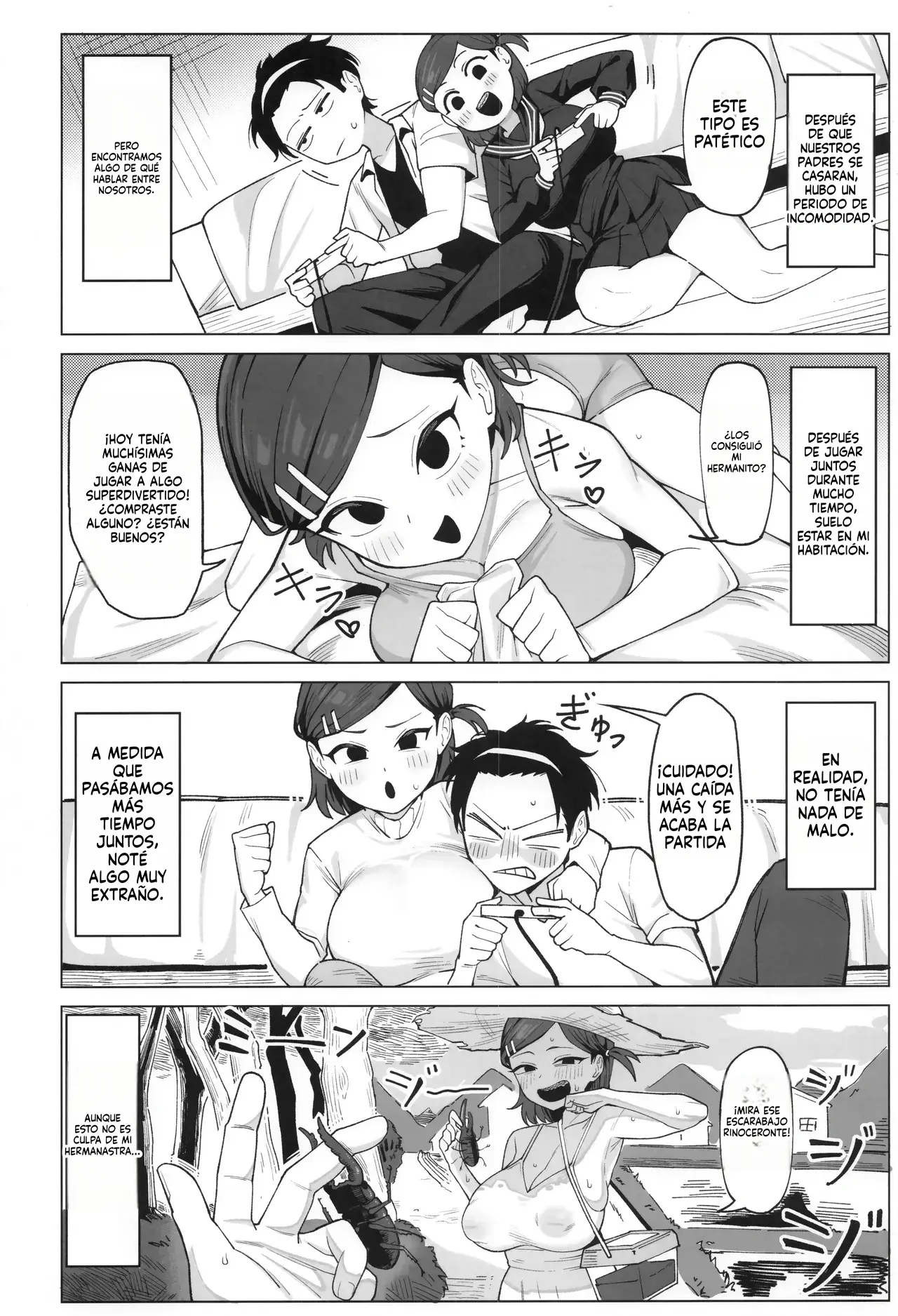 Couldn't resist step-sister who doesn't understand personal space capítulo 1 página 3