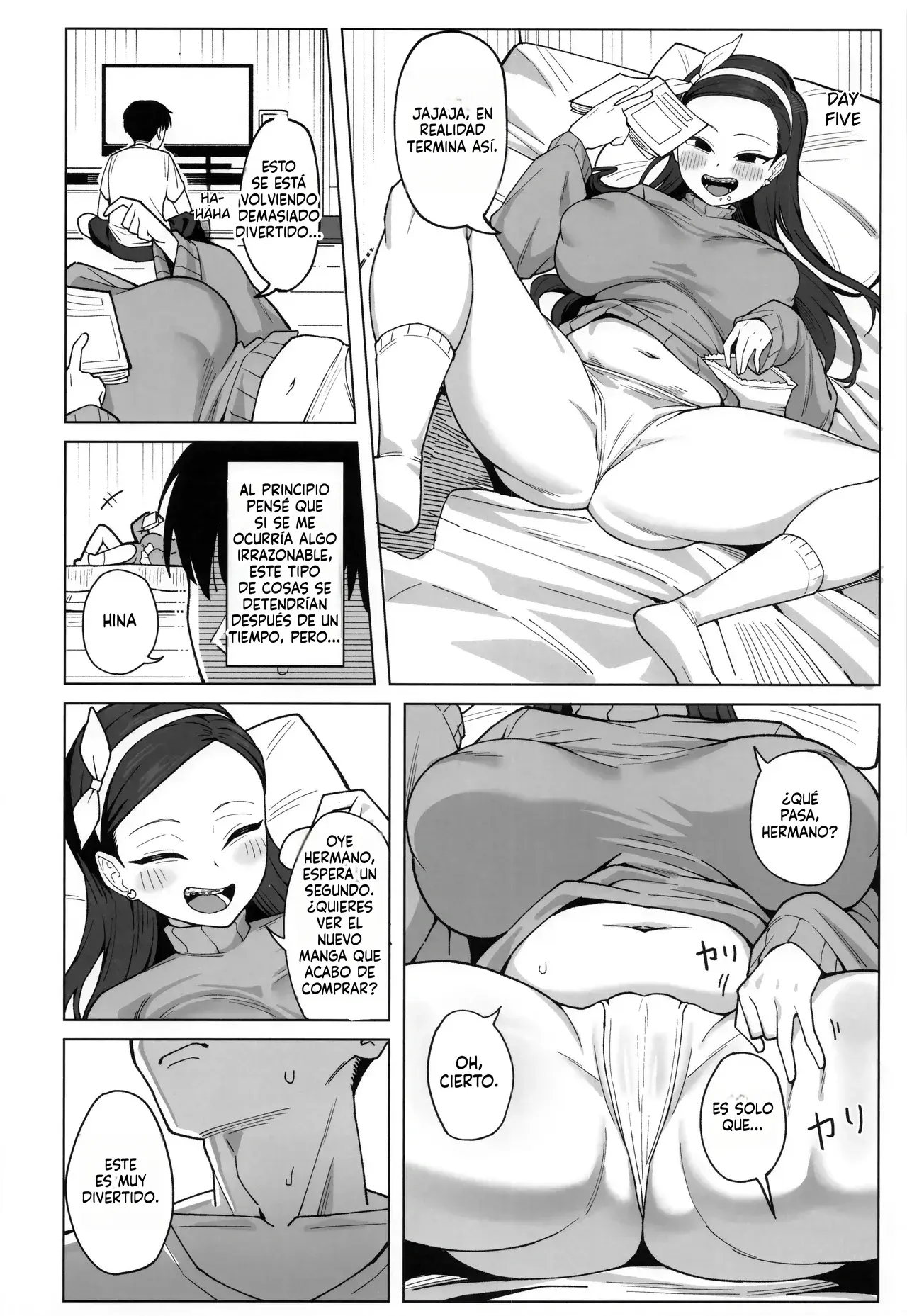 Couldn't resist step-sister who doesn't understand personal space capítulo 1 página 21