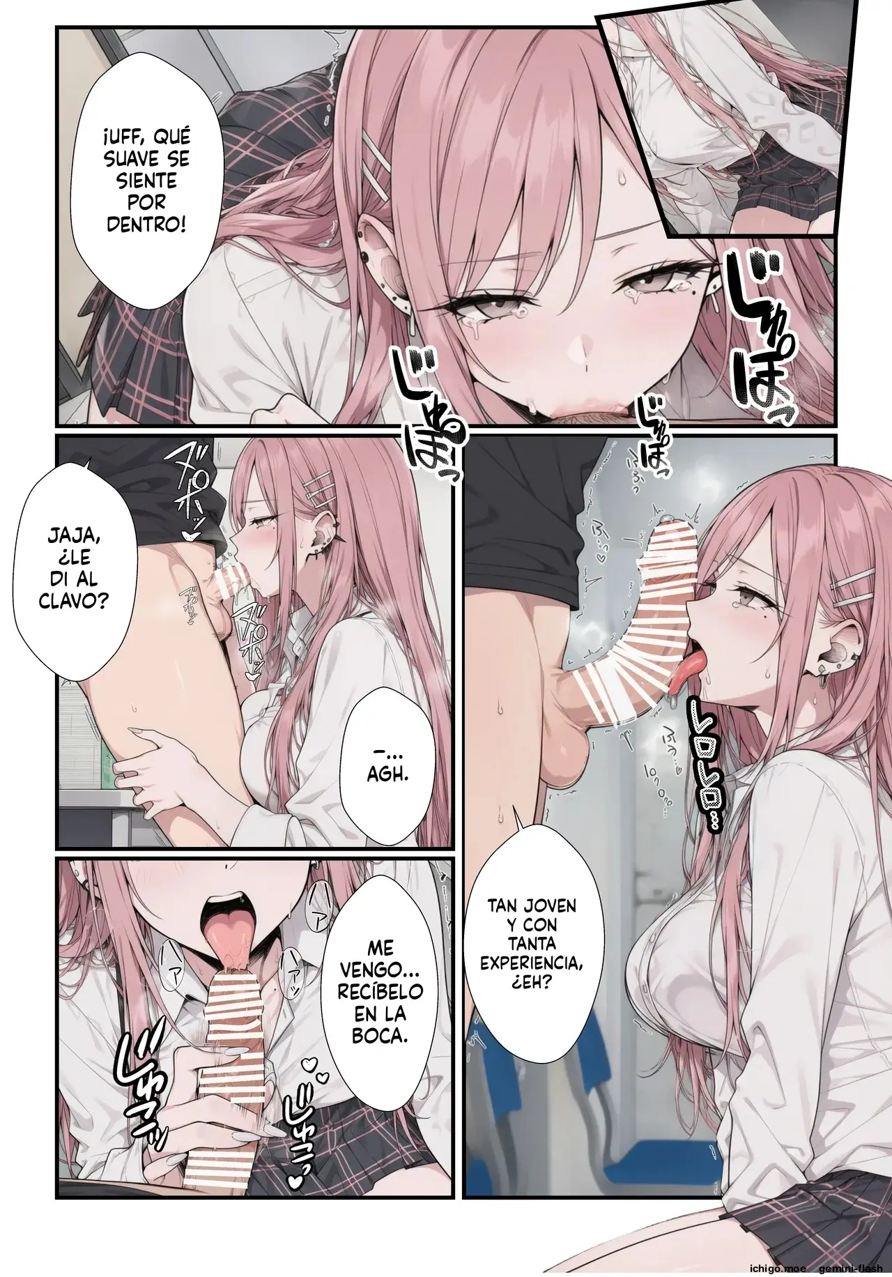 Konbini tenchou no ore, manbiki gyaru ni naka dashi kyouyou shitara ninpu nisase chatta (Spanish) MTL capítulo 1 página 32