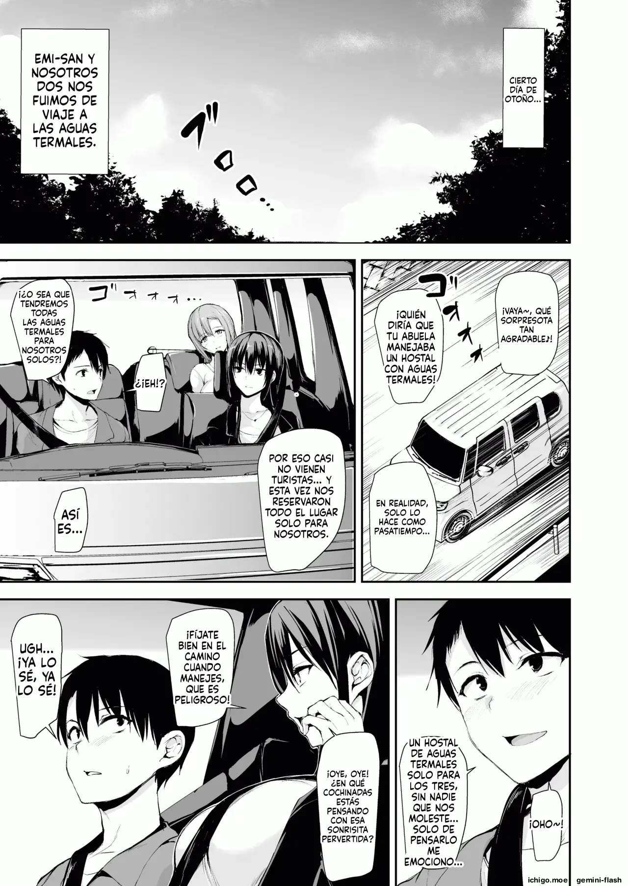 Kyonyuu ga 2-ri inai to bokki shinai otto no tame ni tomodachi o tsurete kita tsuma (Spanish) MTL capítulo 1 página 66