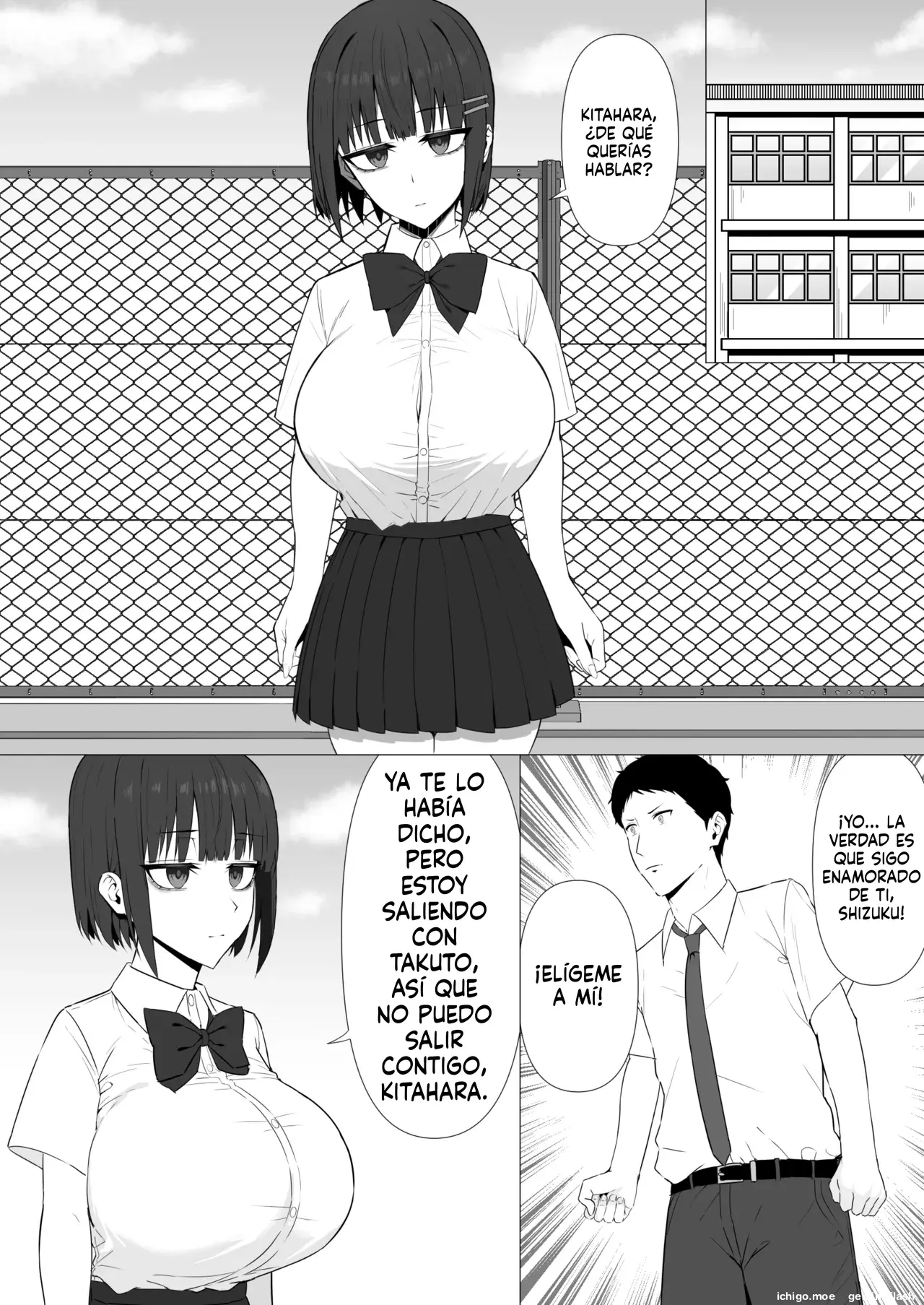 Muhyoujou Osananajimi ga Kimo Ota ni Ubawarete Love Love Berochuu Ecchi Shiteita 1 (Spanish) MTL capítulo 1 página 29