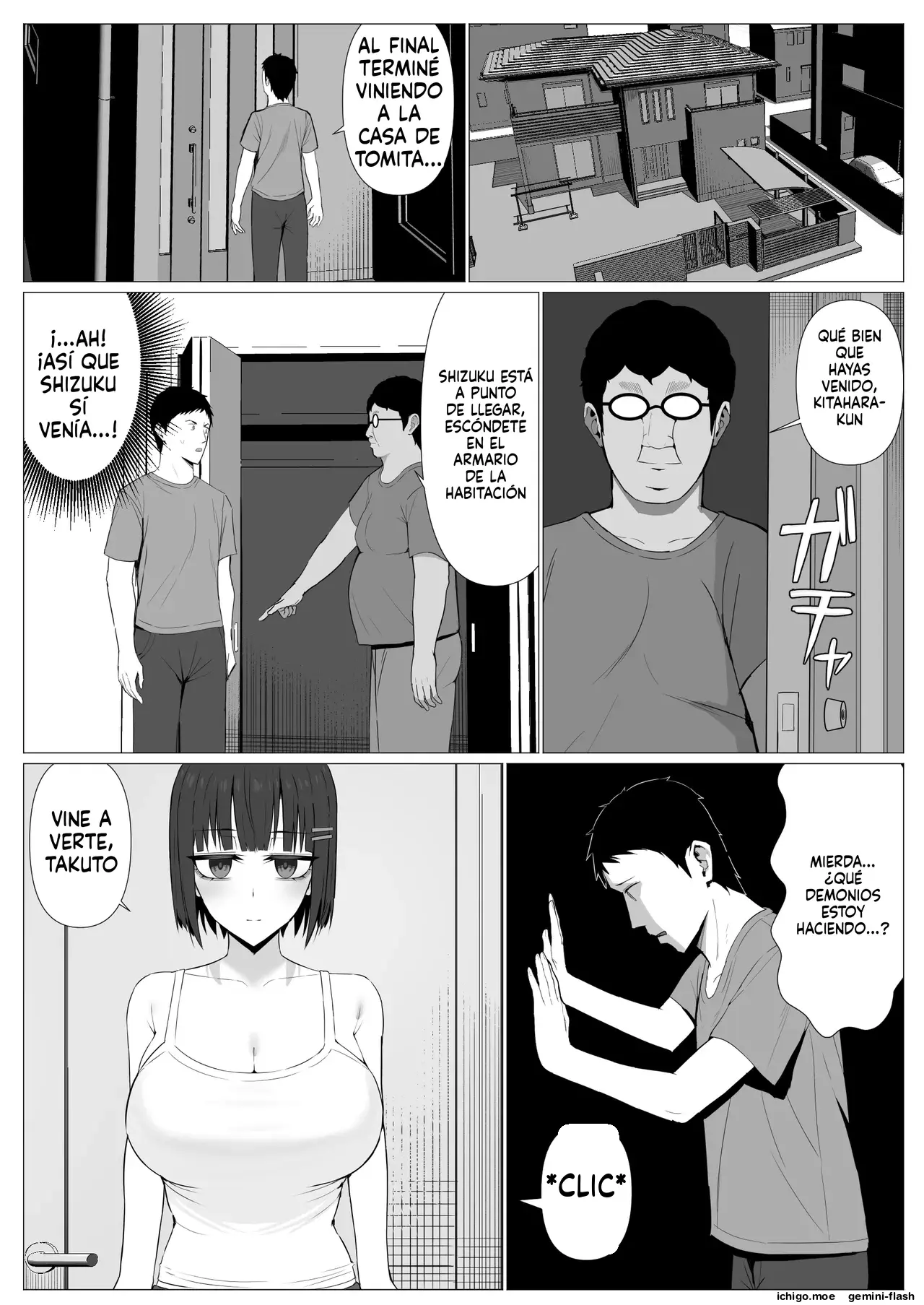 Muhyoujou Osananajimi ga Kimo Ota ni Ubawarete Love Love Berochuu Ecchi Shiteita 1 (Spanish) MTL capítulo 1 página 32