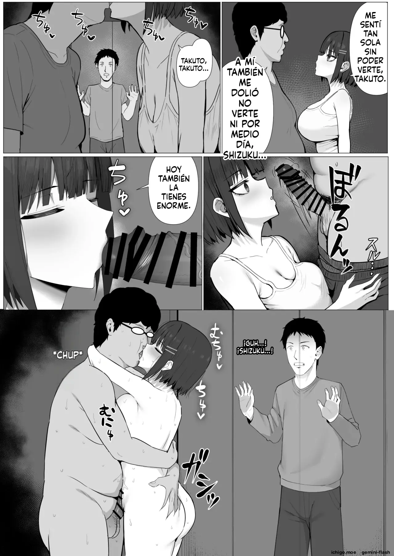 Muhyoujou Osananajimi ga Kimo Ota ni Ubawarete Love Love Berochuu Ecchi Shiteita 1 (Spanish) MTL capítulo 1 página 33