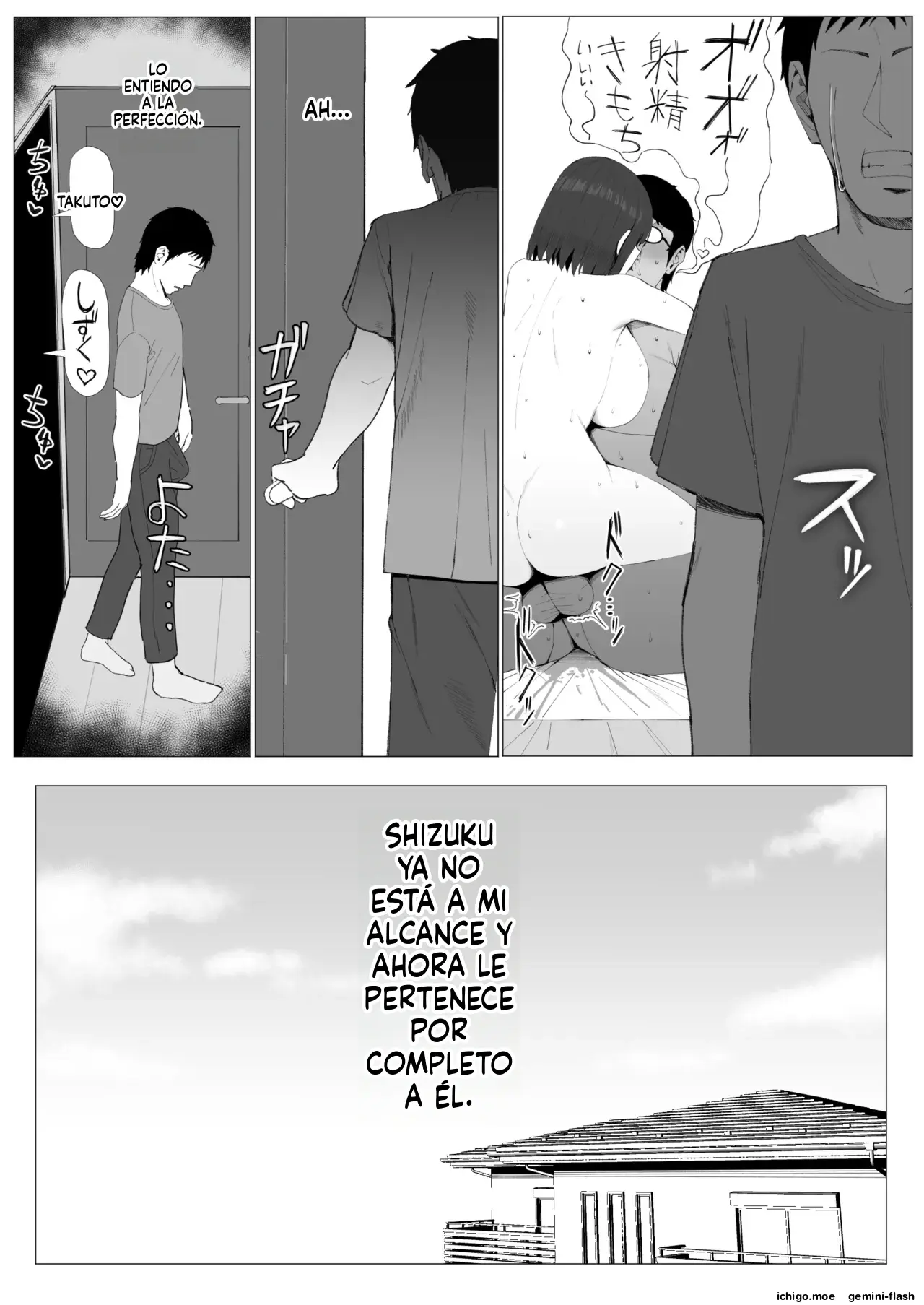 Muhyoujou Osananajimi ga Kimo Ota ni Ubawarete Love Love Berochuu Ecchi Shiteita 1 (Spanish) MTL capítulo 1 página 43