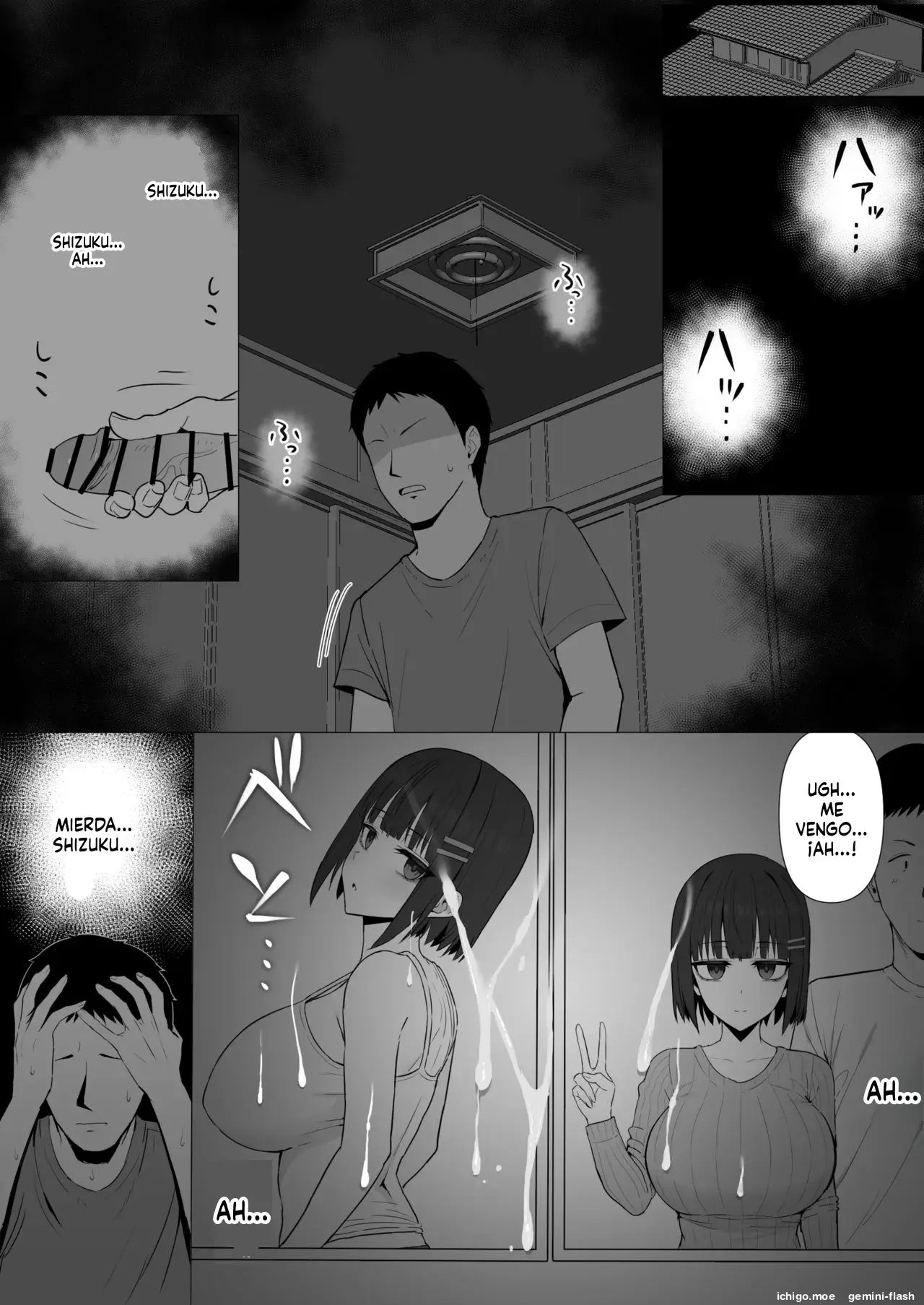 Muhyoujou Osananajimi ga Kimo Ota ni Ubawarete Love Love Berochuu Ecchi Shiteita 1 (Spanish) MTL capítulo 1 página 56