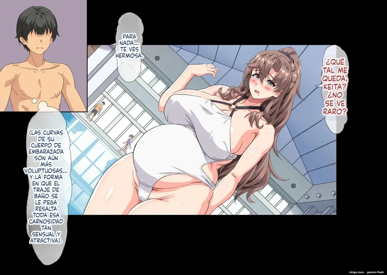 Boku wa Tomodachi no Okaa-san o Haramasetai 5 (Spanish) MTL capítulo 1 página 92