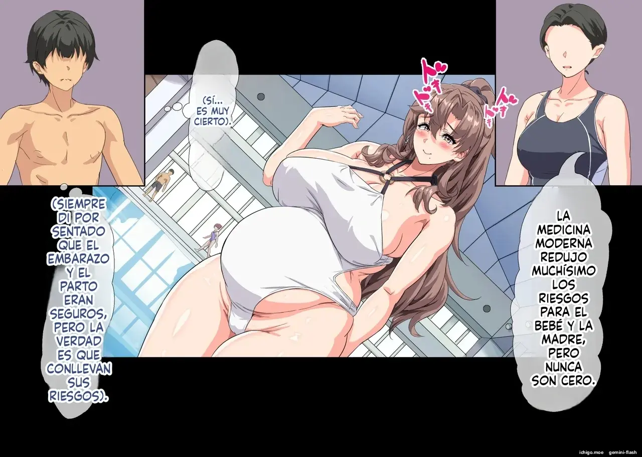 Boku wa Tomodachi no Okaa-san o Haramasetai 5 (Spanish) MTL capítulo 1 página 99
