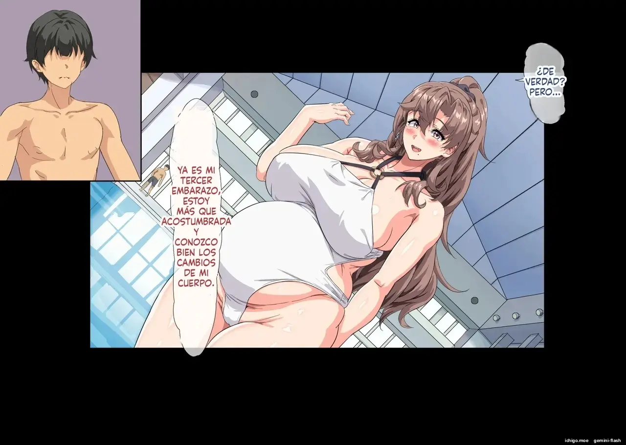 Boku wa Tomodachi no Okaa-san o Haramasetai 5 (Spanish) MTL capítulo 1 página 103